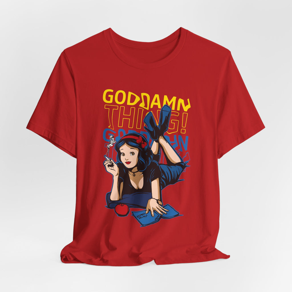 Fiction Parody Snow White Pop Culture T-Shirt
