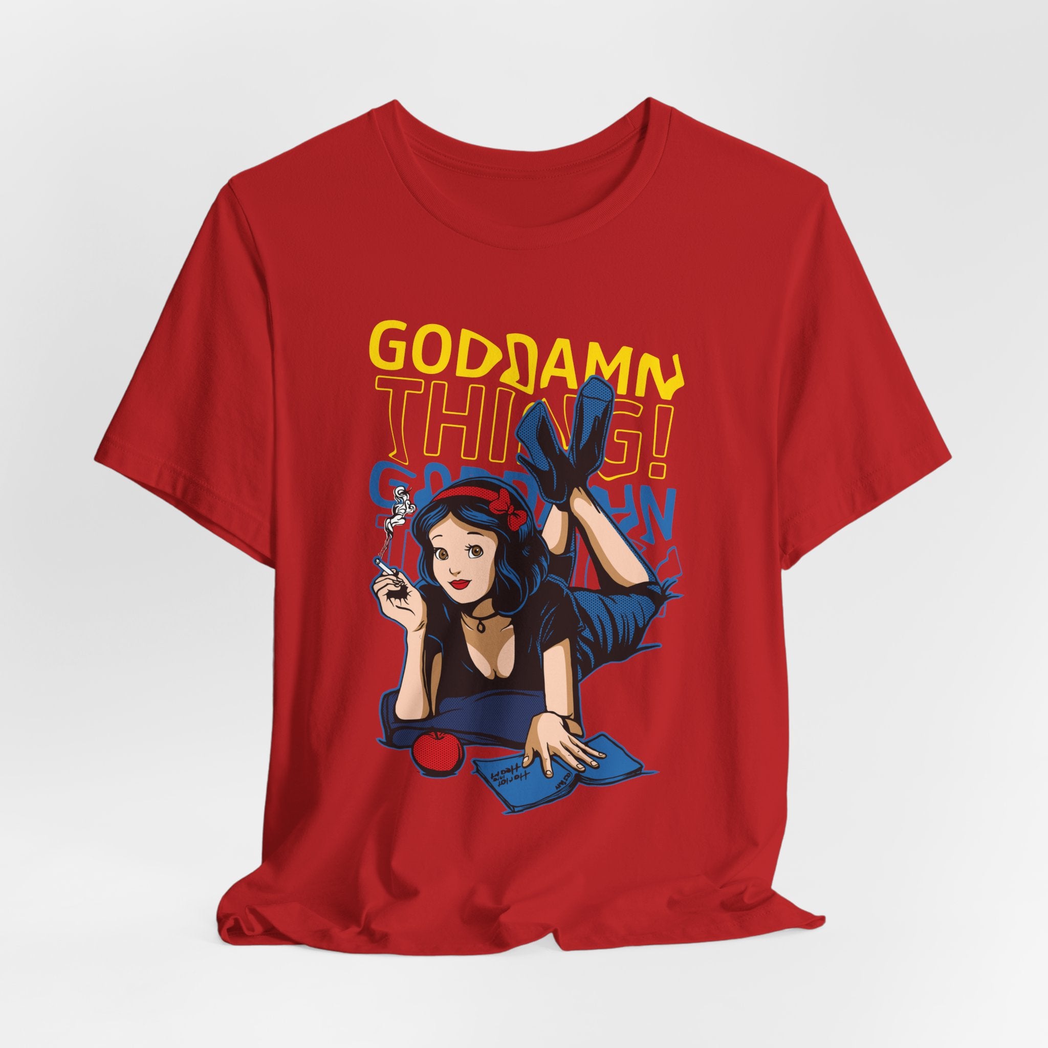 Fiction Parody Snow White Pop Culture T-Shirt