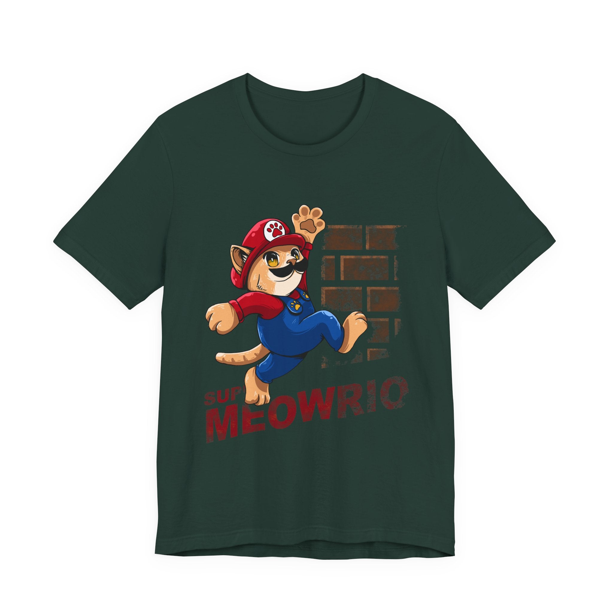 Meowrio Cat Gamer T-Shirt