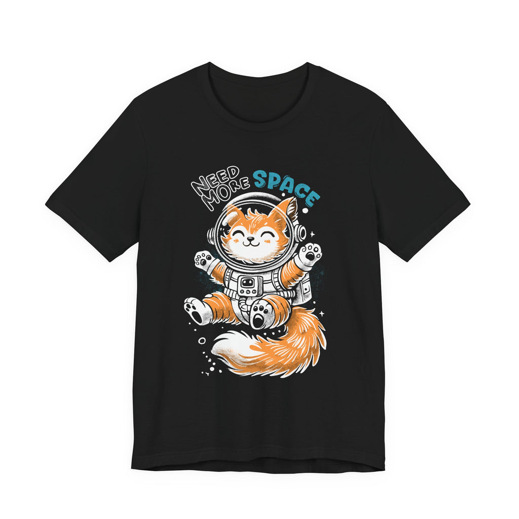 Need More Space Fox Astronaut T-Shirt