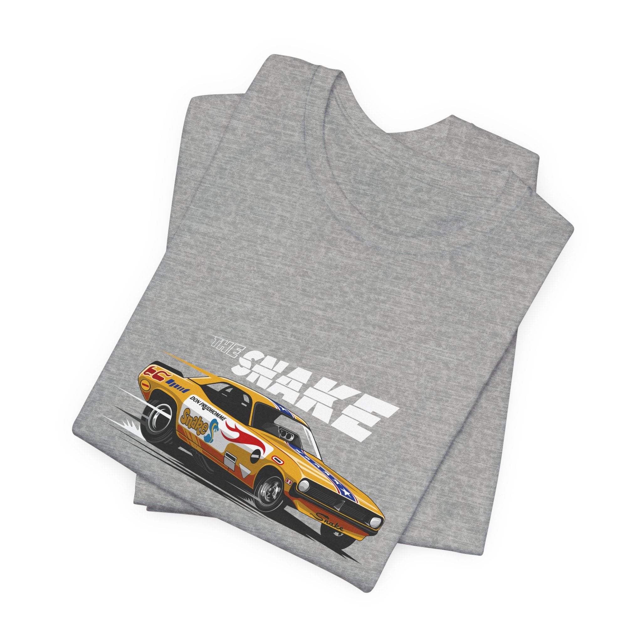 The Snake Muscle Car Racing Graphic T-Shirt