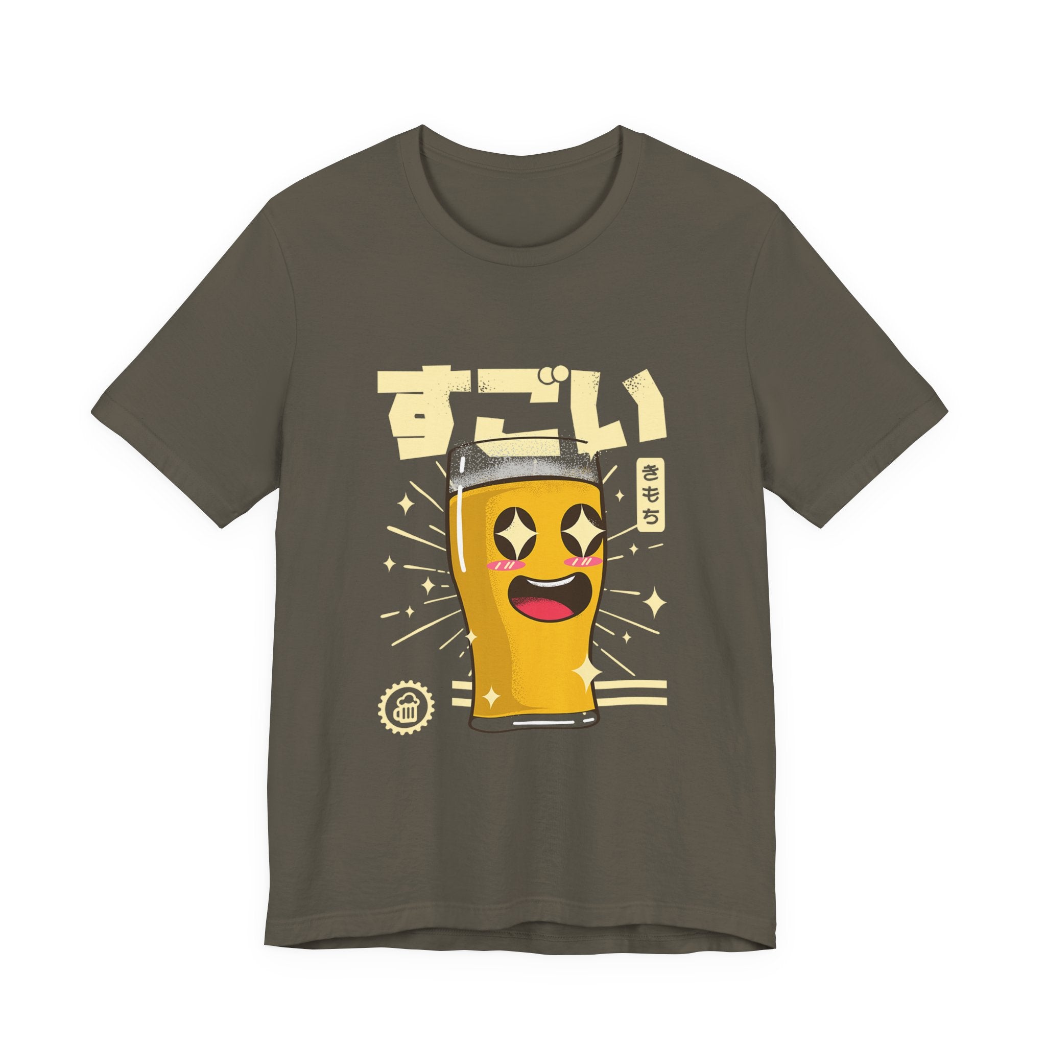 "Sugoi" Kawaii Beer Glass T‑Shirt