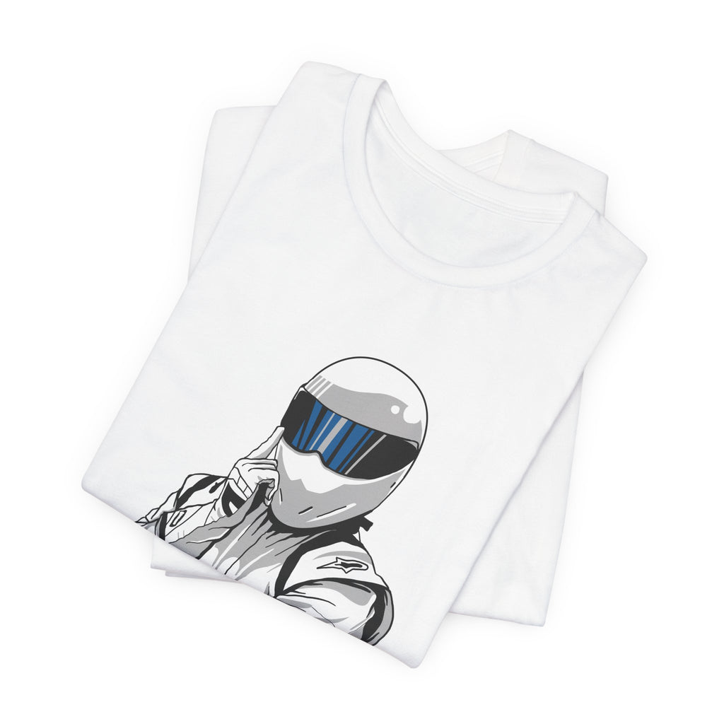 Stig Racing Helmet Motorsport Humor T-Shirt