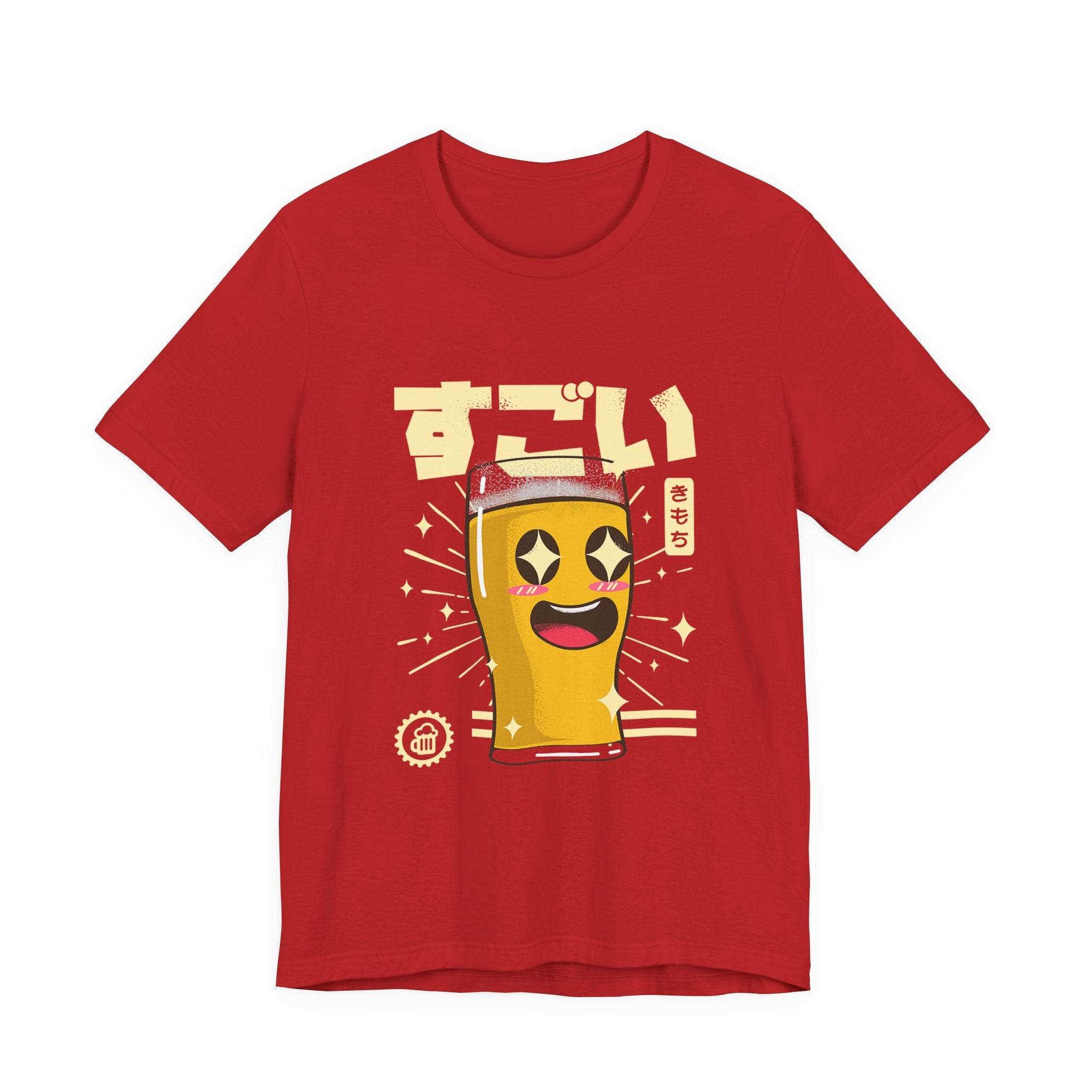 "Sugoi" Kawaii Beer Glass T‑Shirt