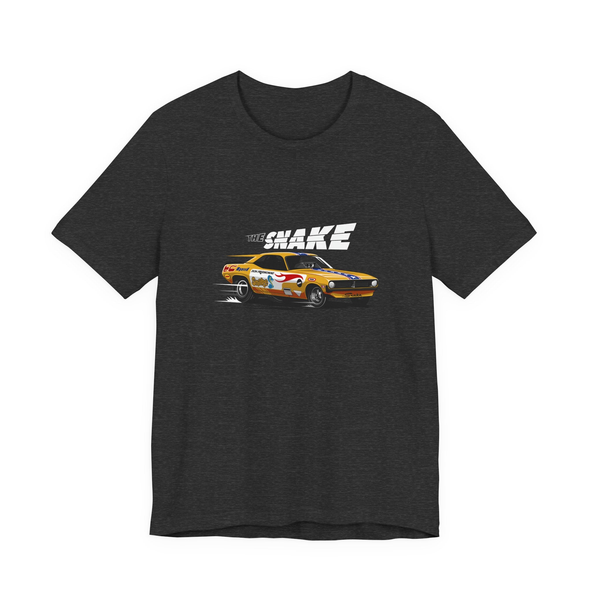 The Snake Muscle Car Racing Graphic T-Shirt