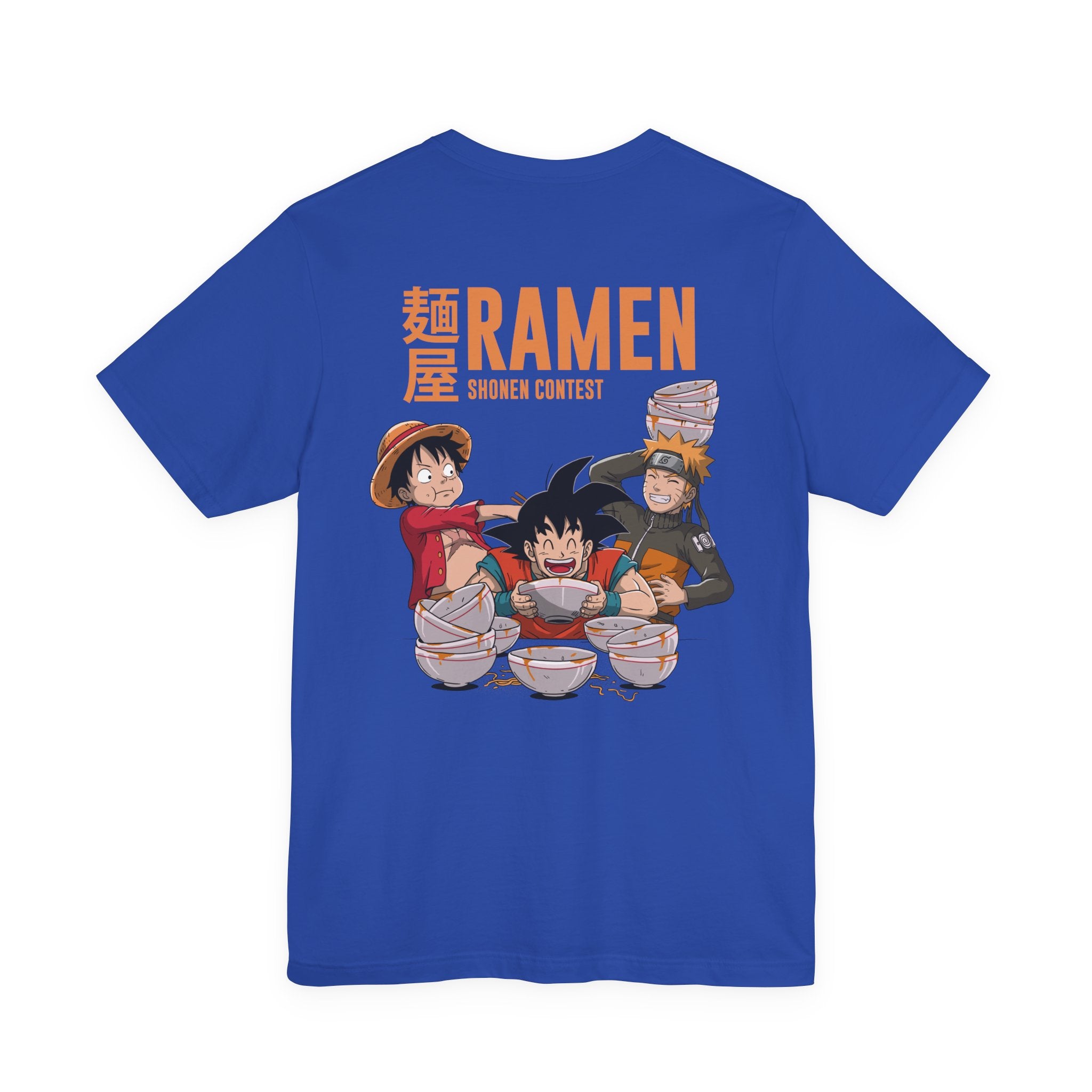 Anime Characters Eating Ramen Shonen Contest T-Shirt