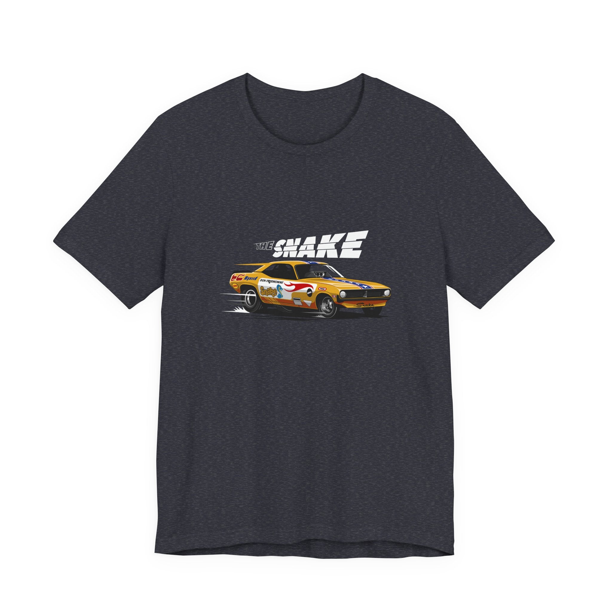The Snake Muscle Car Racing Graphic T-Shirt