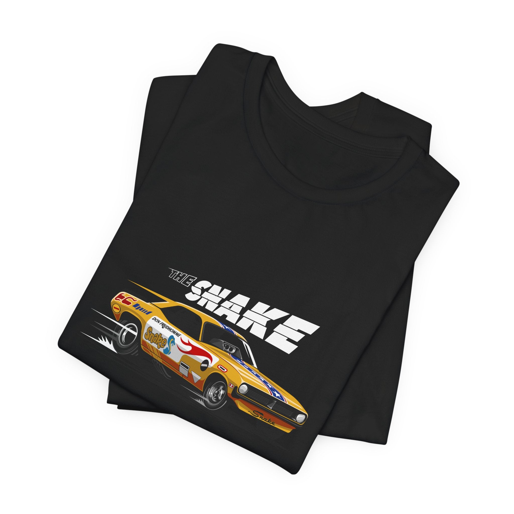 The Snake Muscle Car Racing Graphic T-Shirt