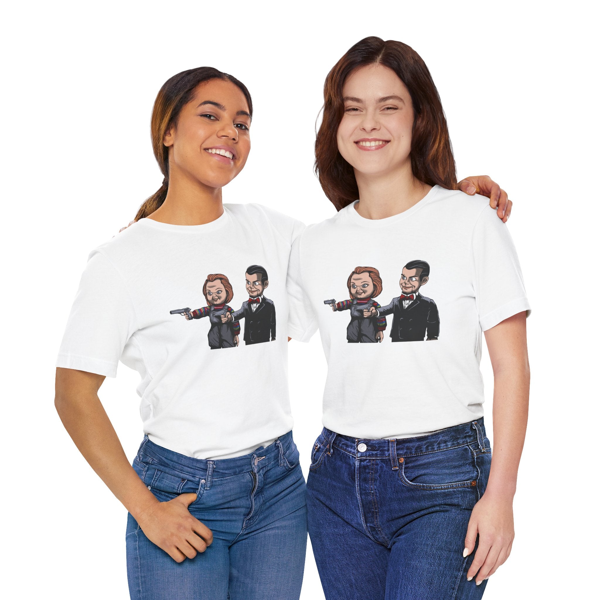Chucky & Billy Puppet Pals Horror Movie Graphic Tee