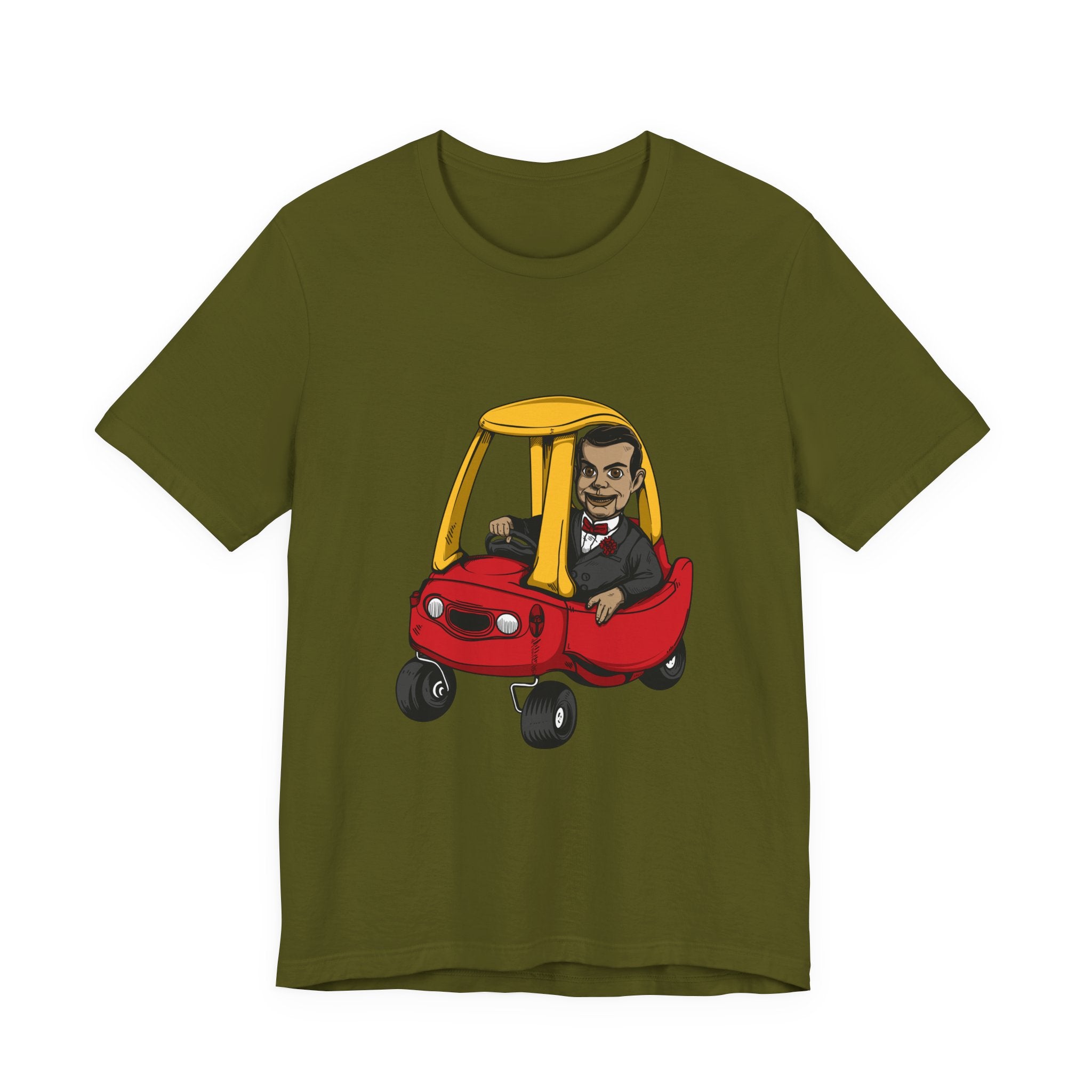 Slappy Driving Red Cozy Coupe Funny T‑Shirt
