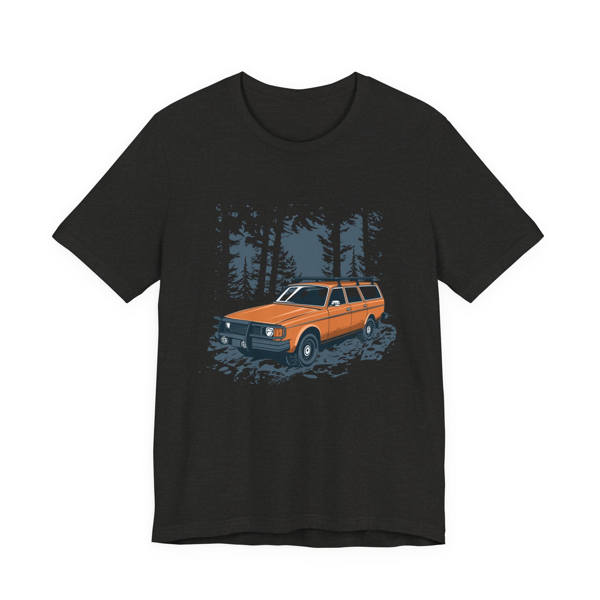 Vintage Station Wagon in Forest T-Shirt