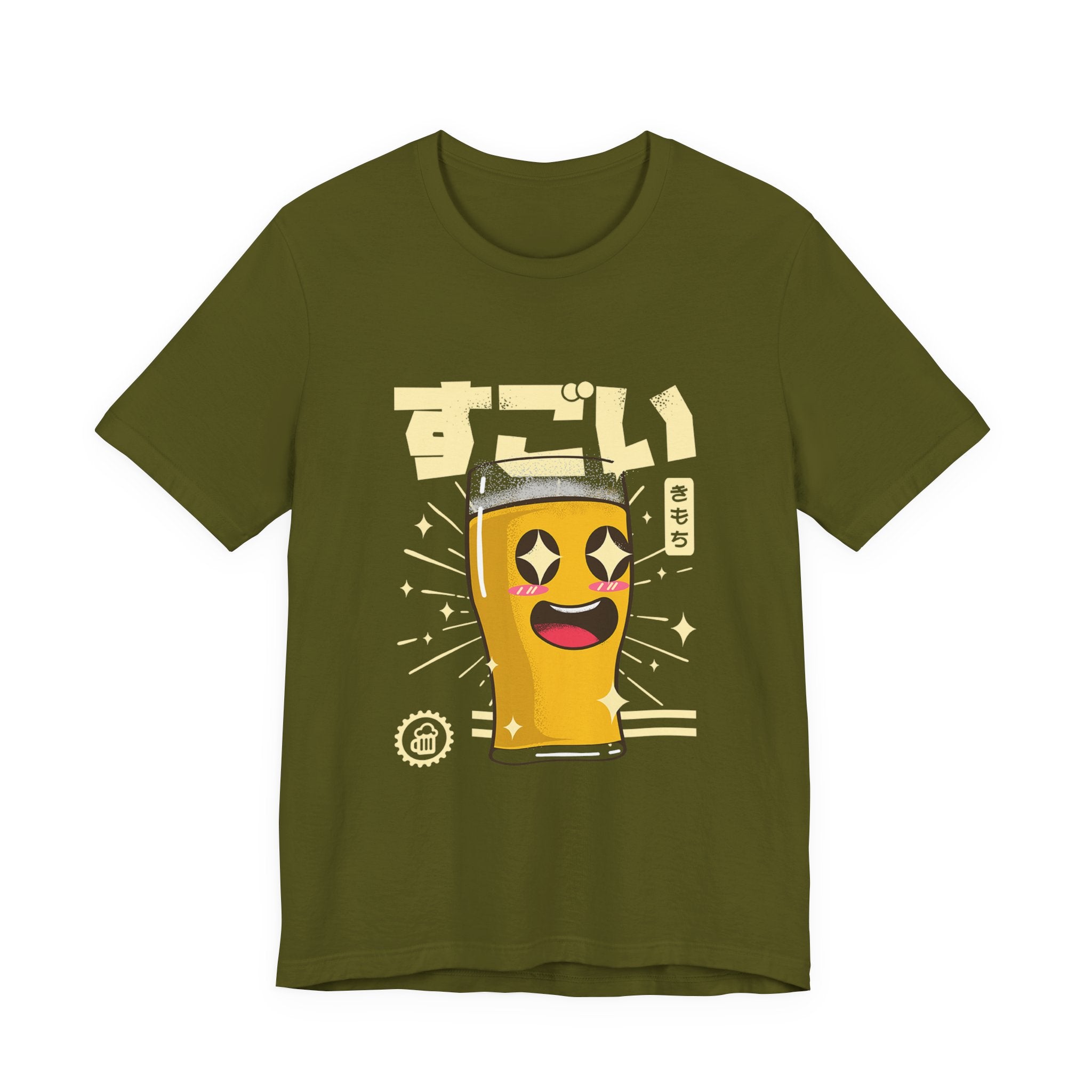 "Sugoi" Kawaii Beer Glass T‑Shirt
