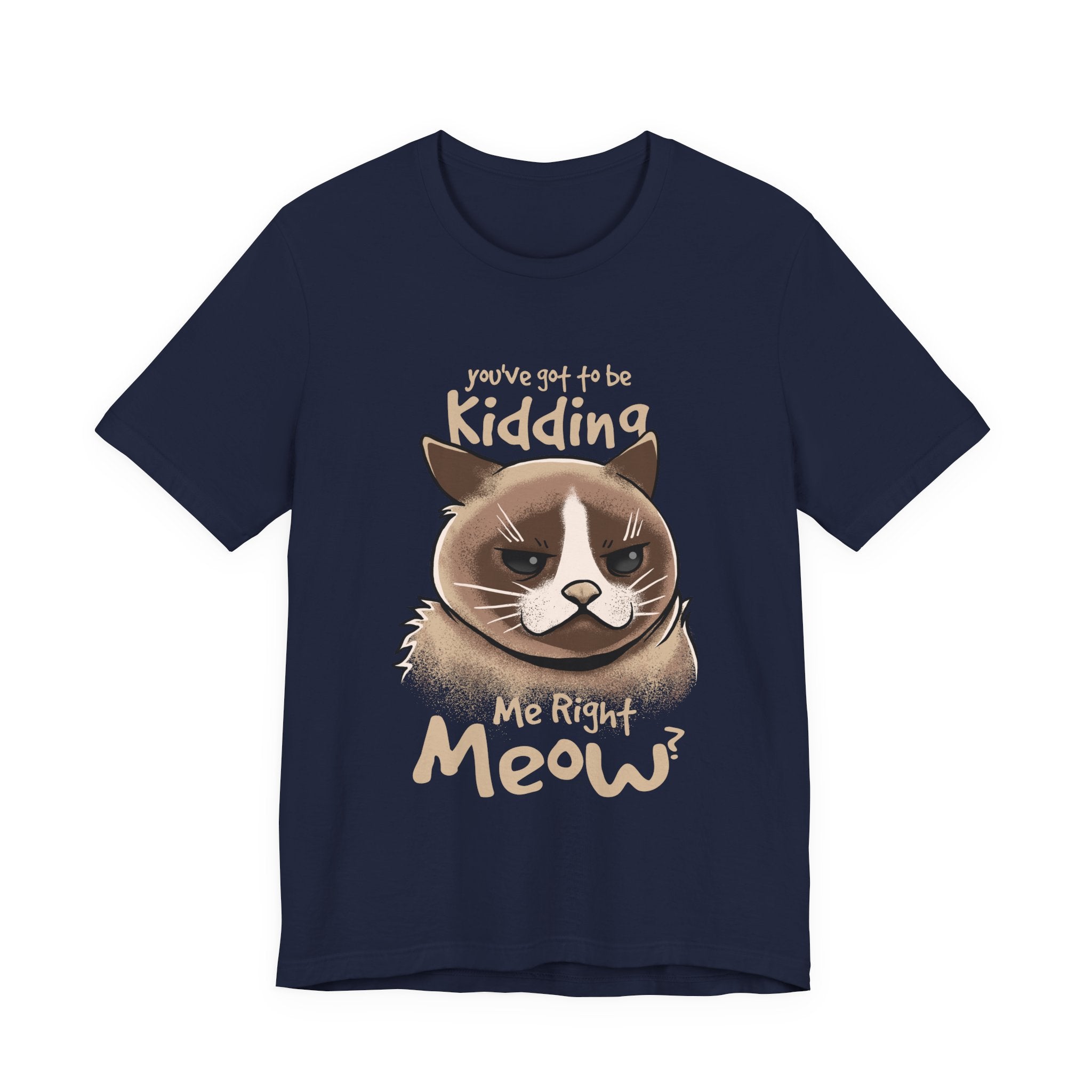 Grumpy Cat “You’ve Got to Be Kidding Me Right Meow” T-Shirt
