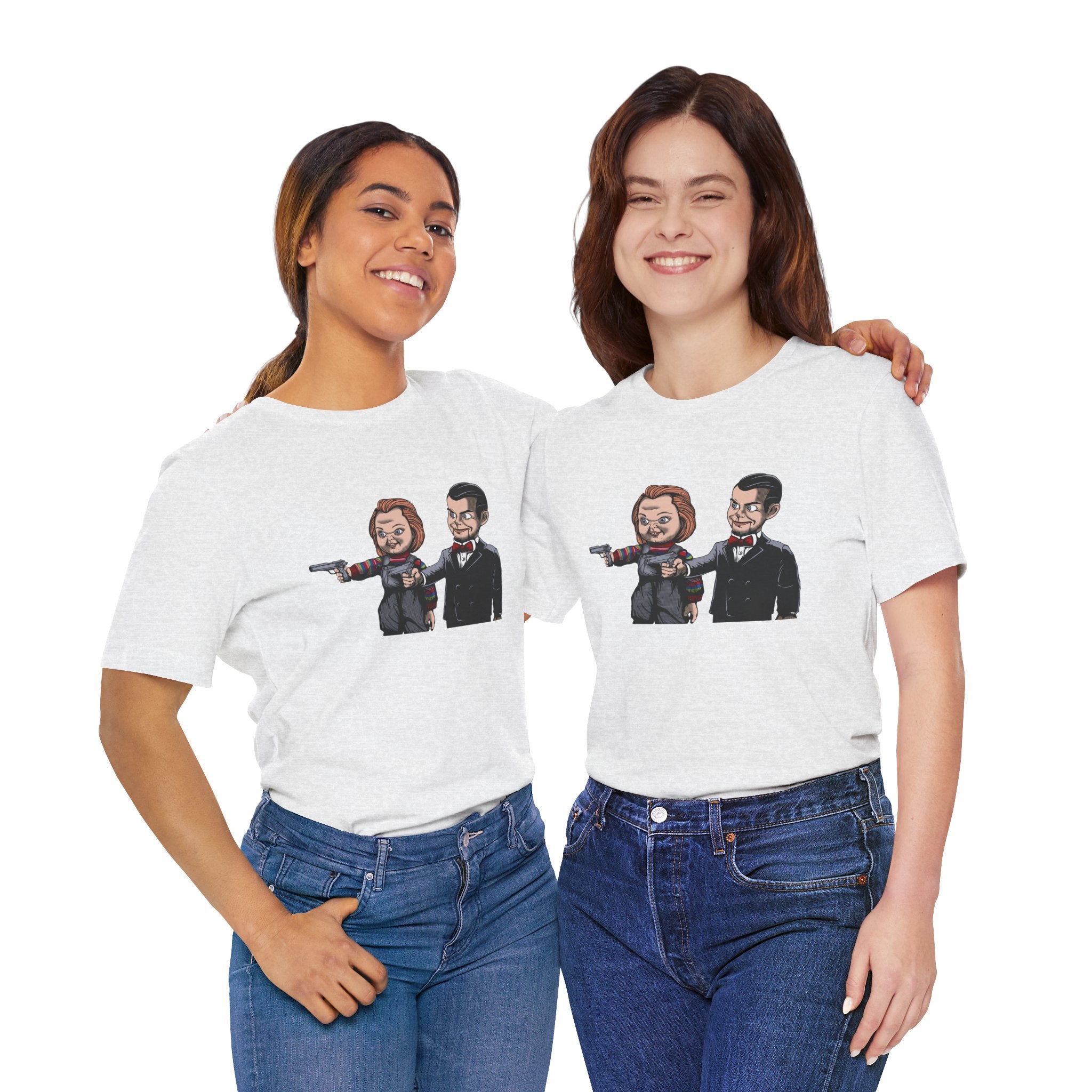 Chucky & Billy Puppet Pals Horror Movie Graphic Tee
