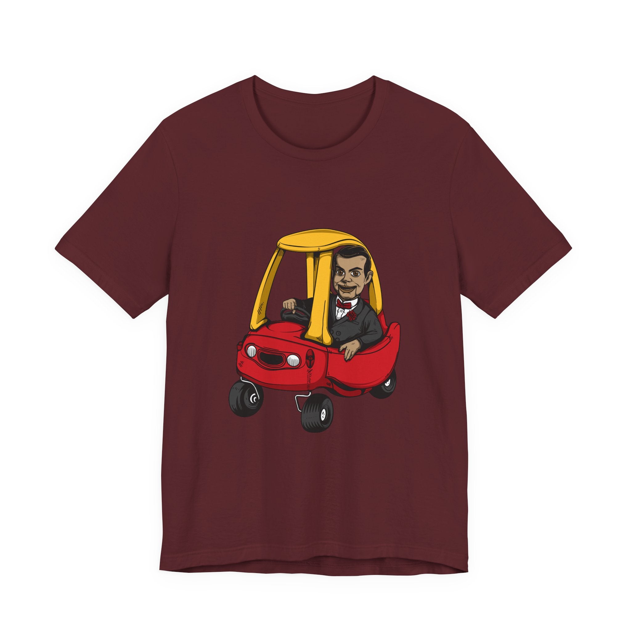 Slappy Driving Red Cozy Coupe Funny T‑Shirt