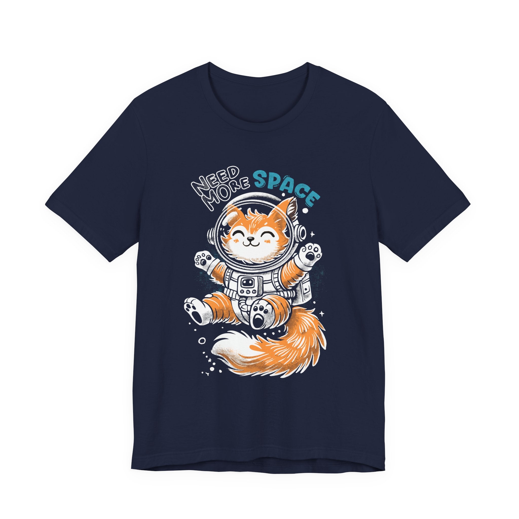 Need More Space Fox Astronaut T-Shirt