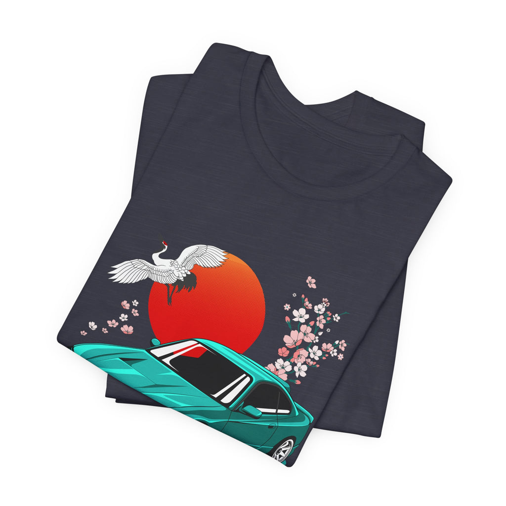Nissan Silvia JDM Car with Cherry Blossoms Tee