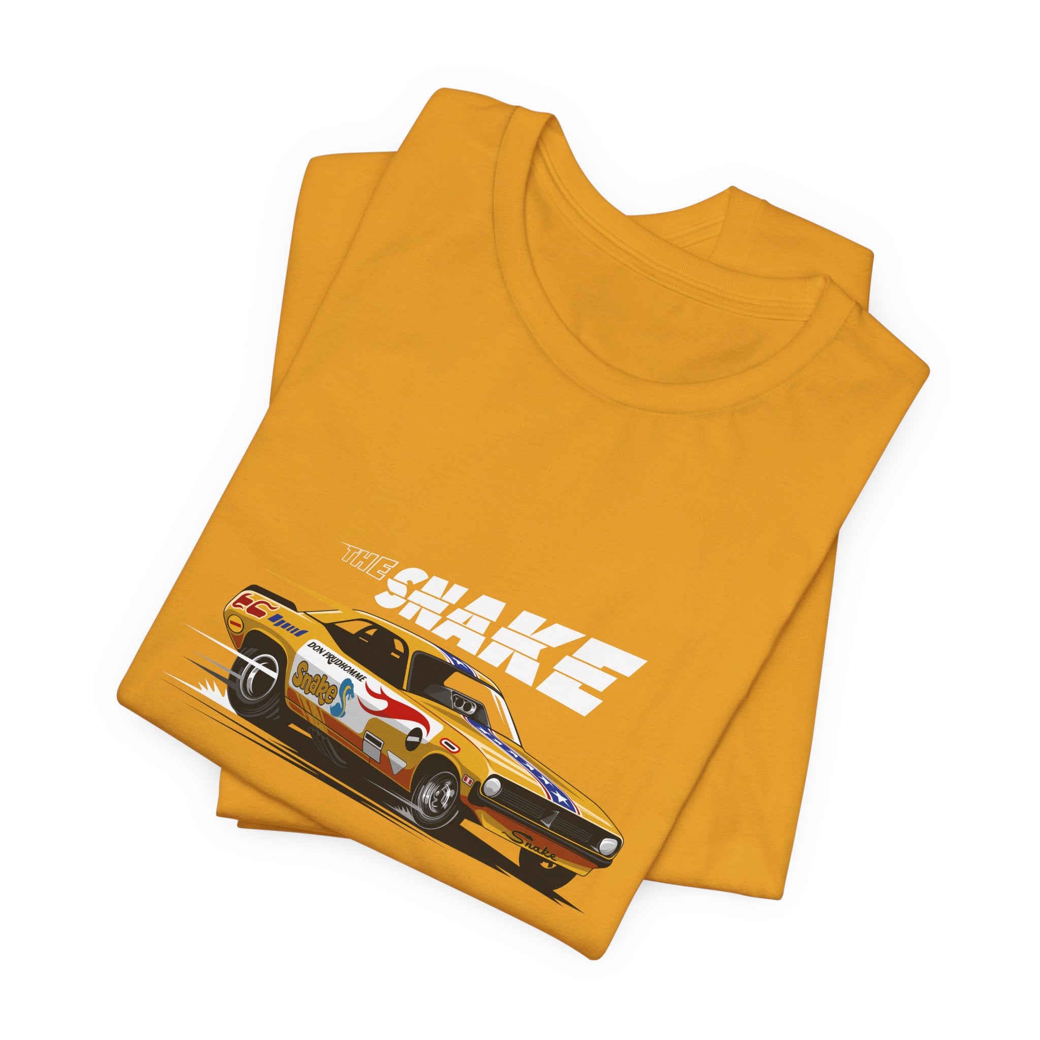 The Snake Muscle Car Racing Graphic T-Shirt