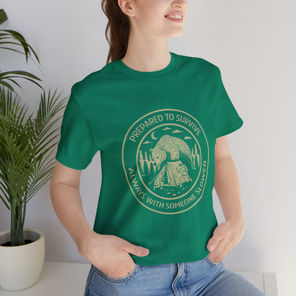 Prepared to Survive Camping T-Shirt