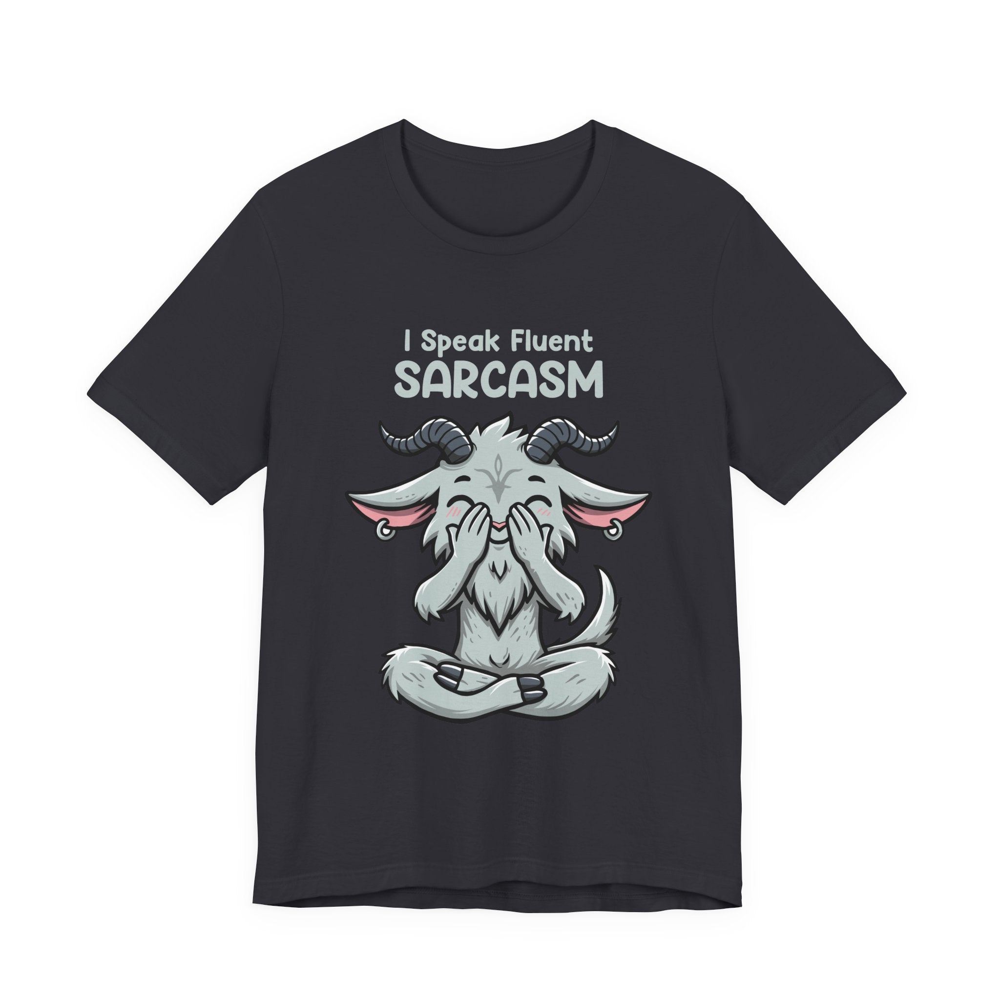 I Speak Fluent Sarcasm Goat T-Shirt