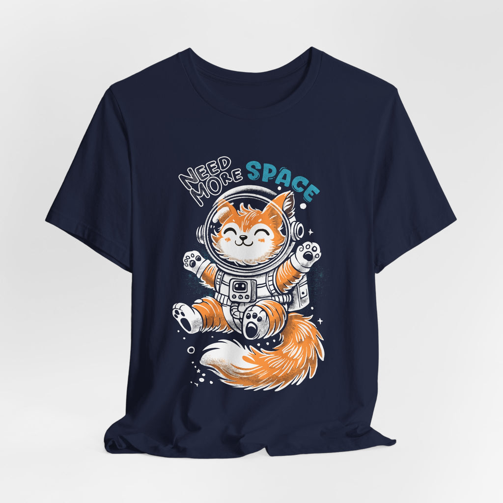 Need More Space Fox Astronaut T-Shirt
