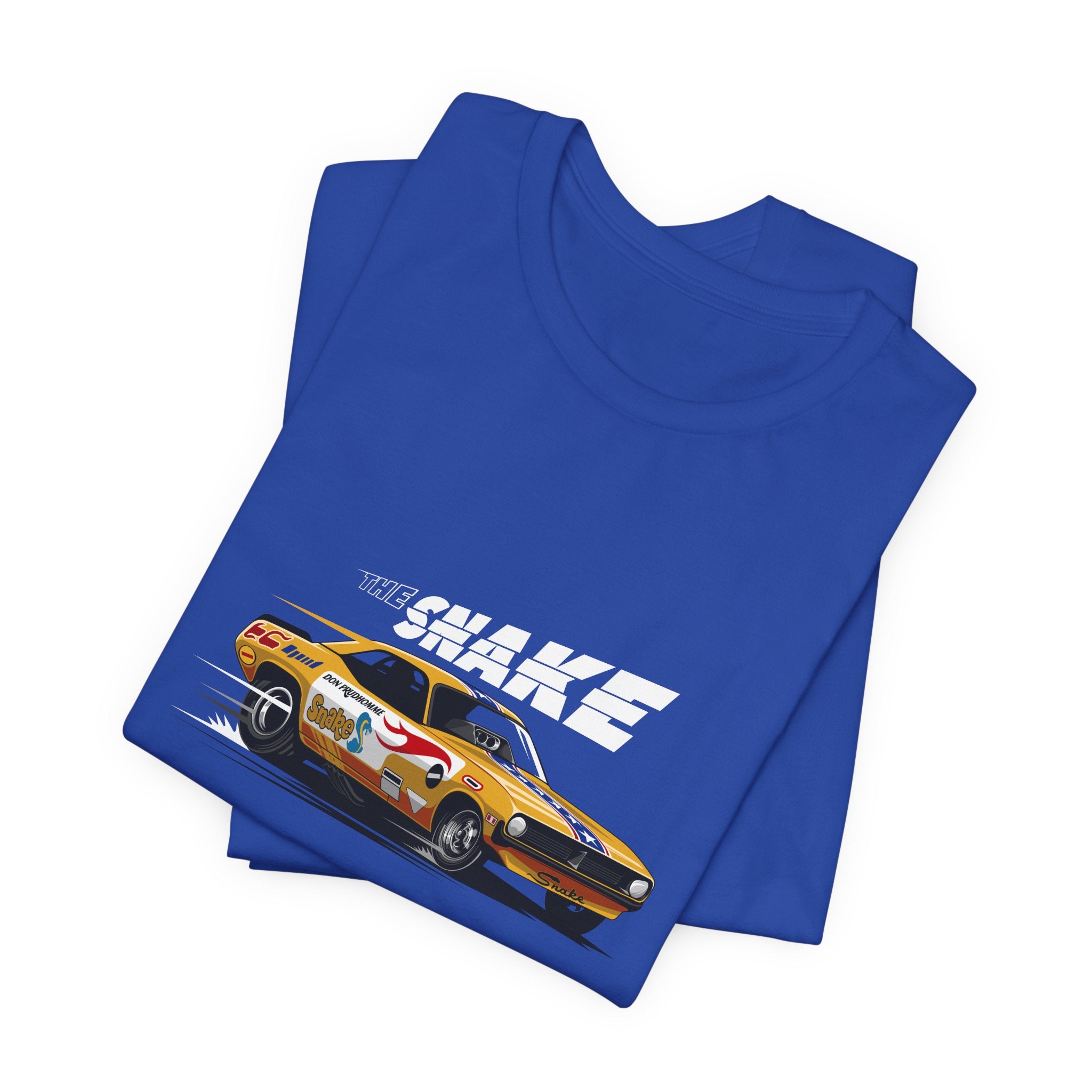 The Snake Muscle Car Racing Graphic T-Shirt