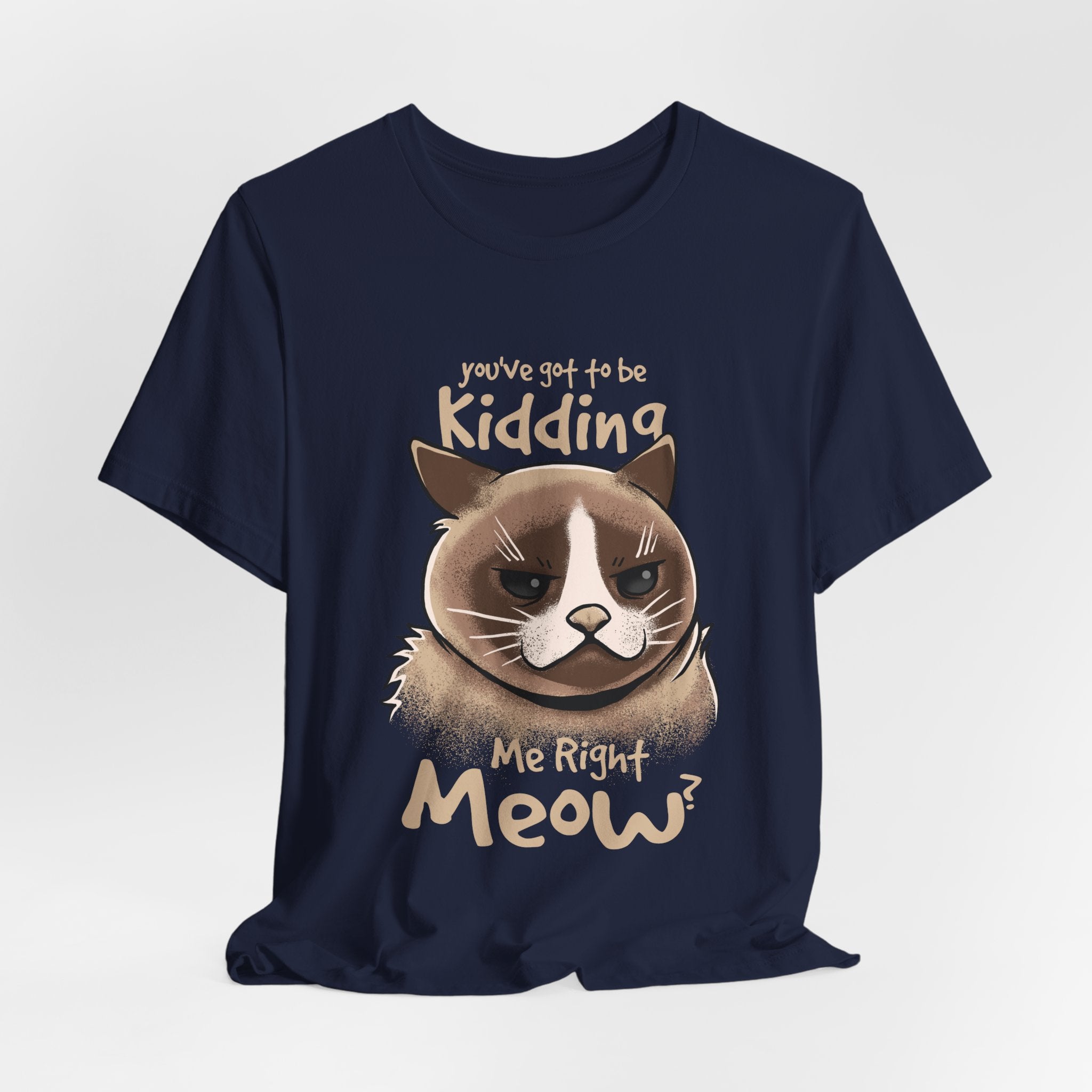 Grumpy Cat “You’ve Got to Be Kidding Me Right Meow” T-Shirt