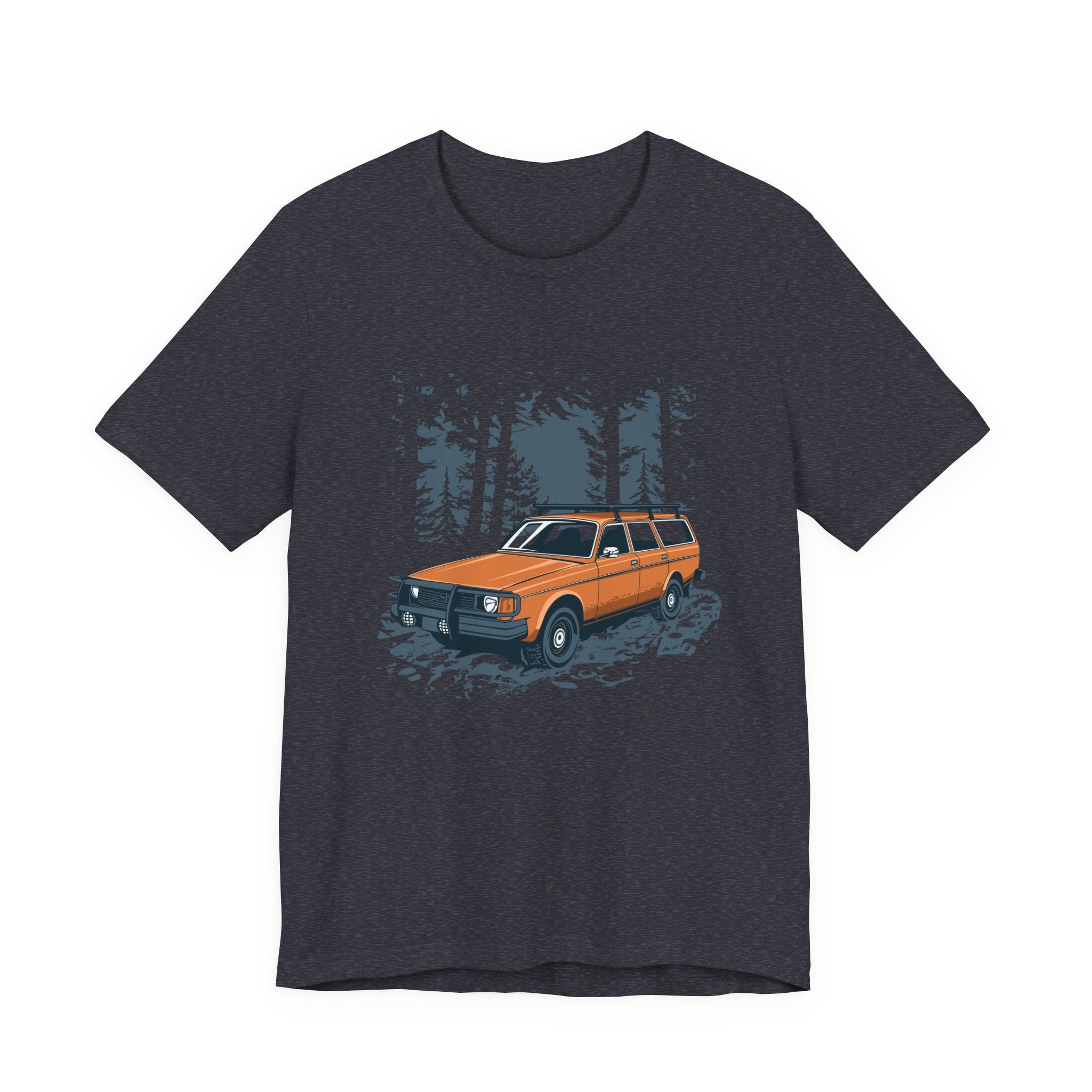 Vintage Station Wagon in Forest T-Shirt
