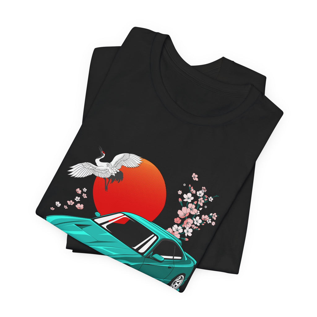 Nissan Silvia JDM Car with Cherry Blossoms Tee