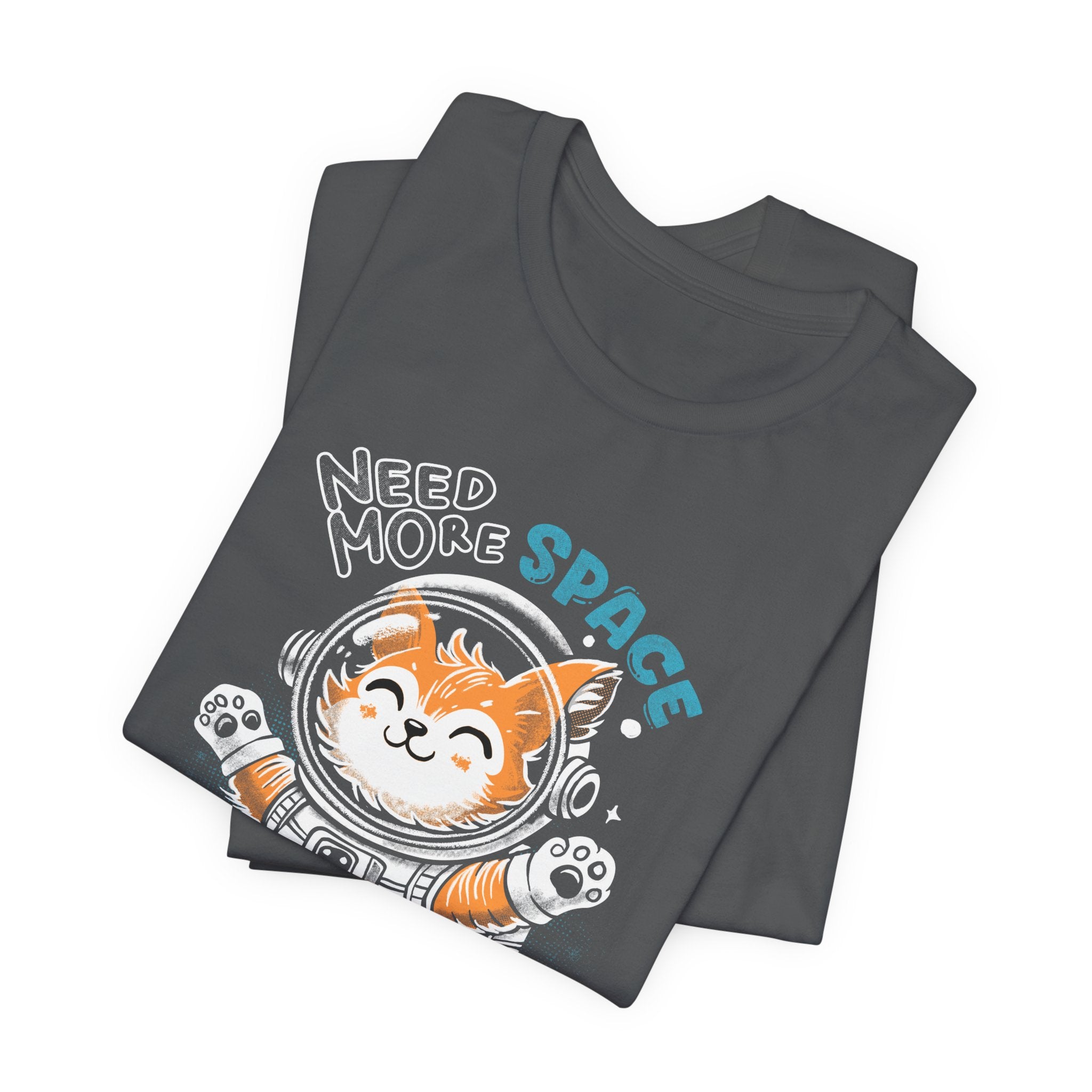 Need More Space Fox Astronaut T-Shirt