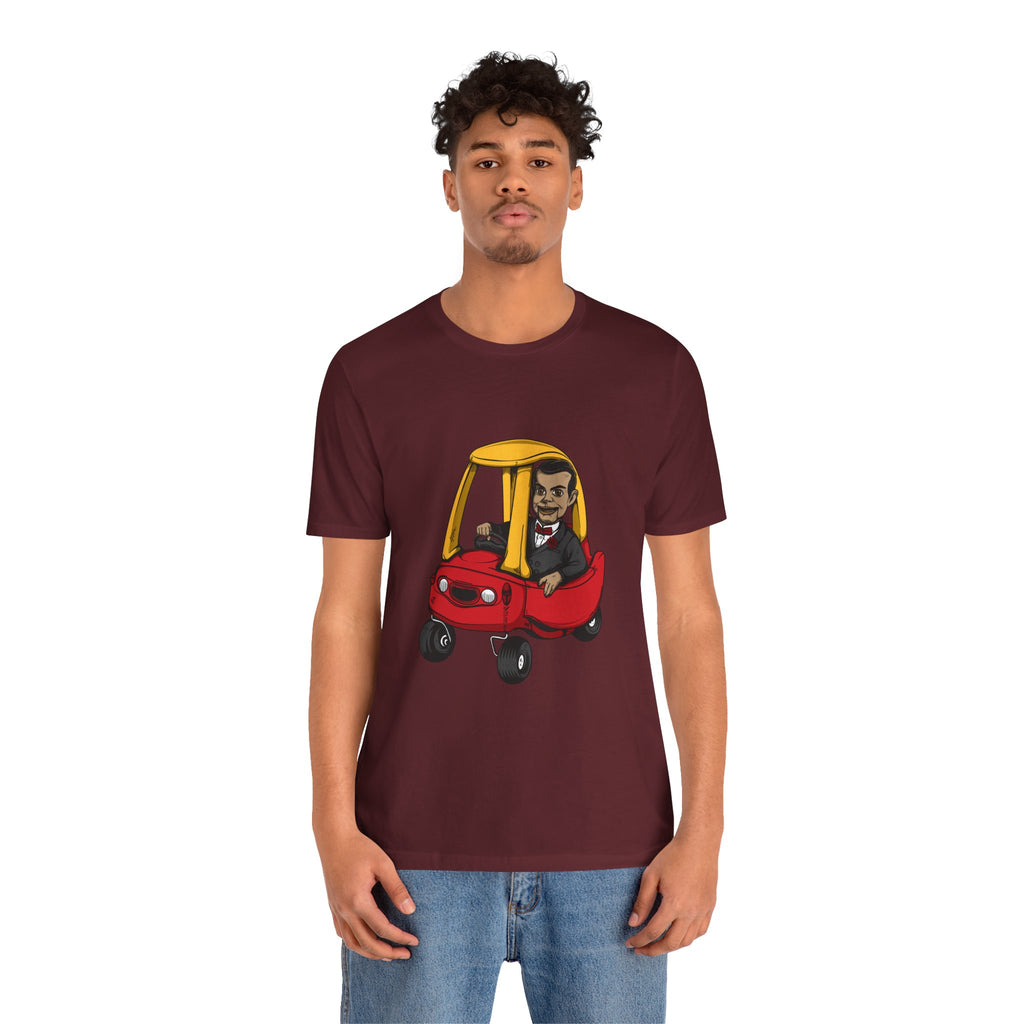 Slappy Driving Red Cozy Coupe Funny T‑Shirt