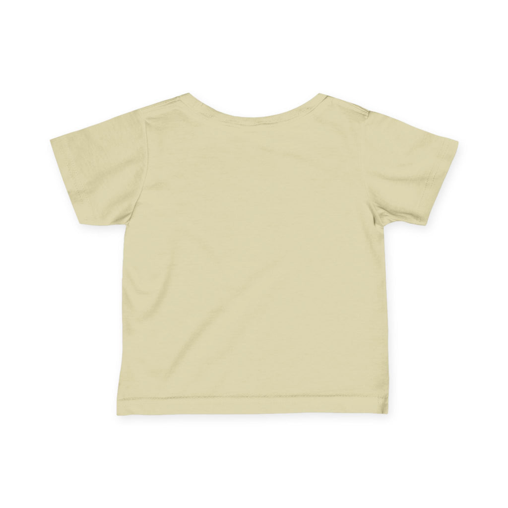 Cute Kid in Red Cozy Coupe Car Infant Tee