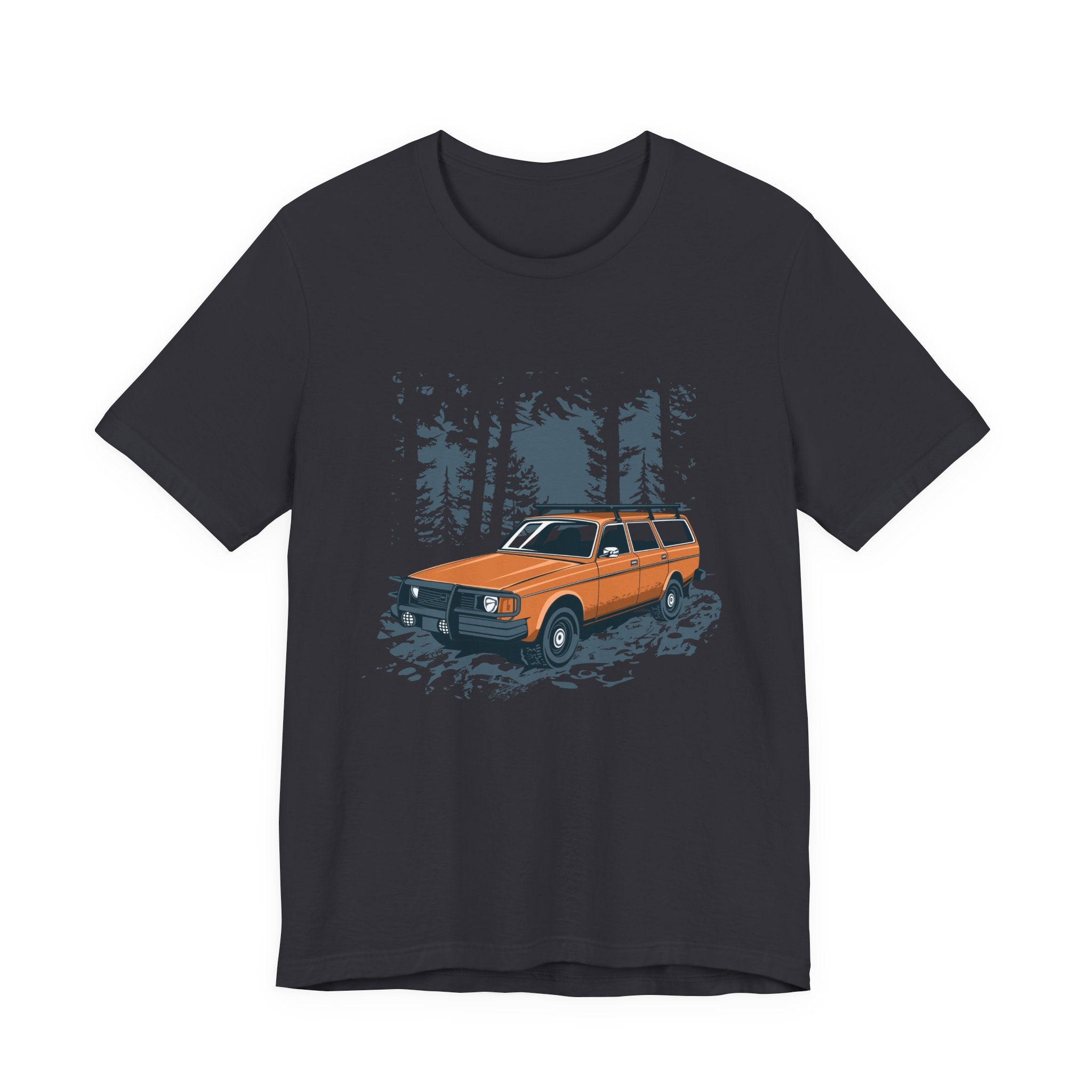 Vintage Station Wagon in Forest T-Shirt