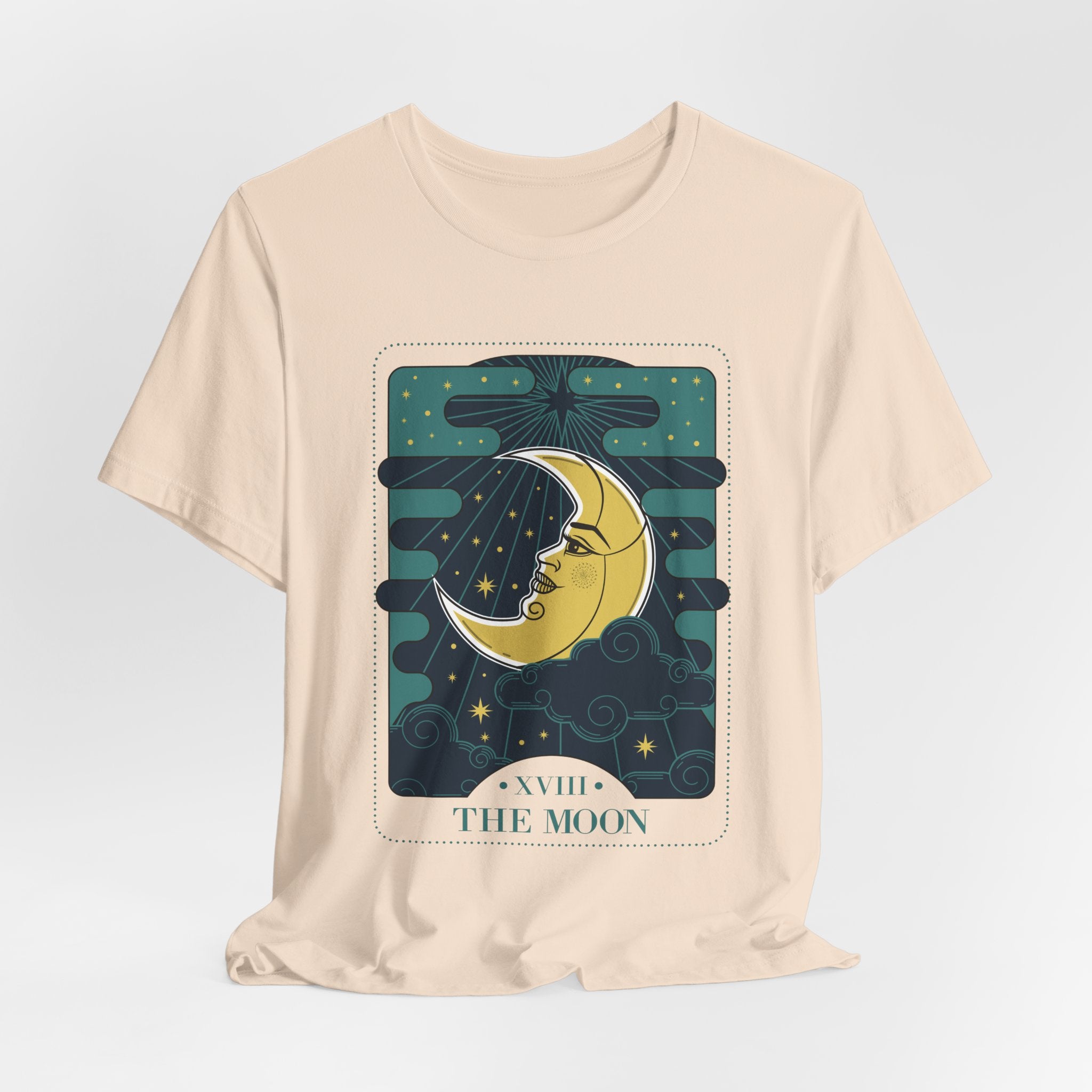 Moon Tarot Crescent Art T-Shirt