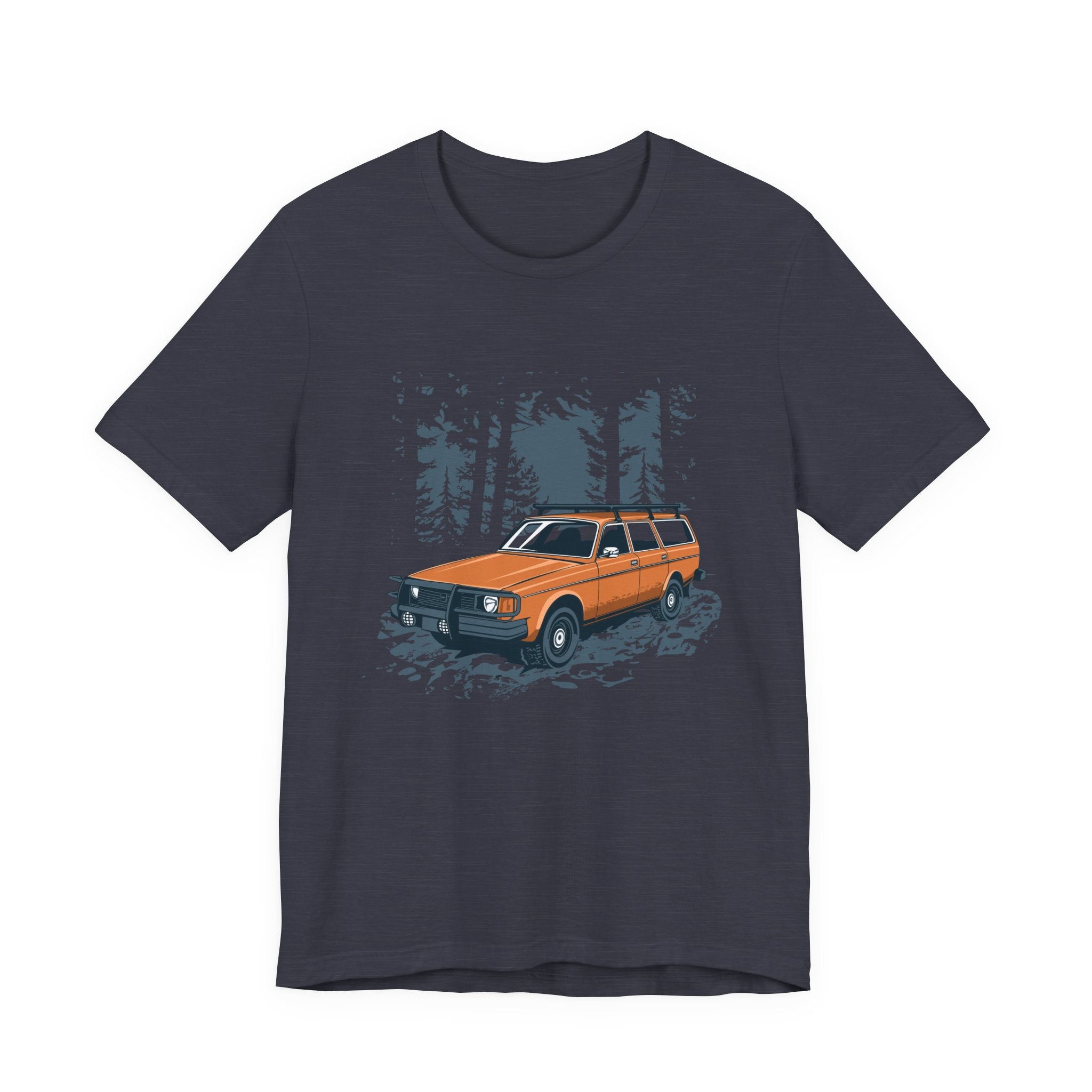 Vintage Station Wagon in Forest T-Shirt