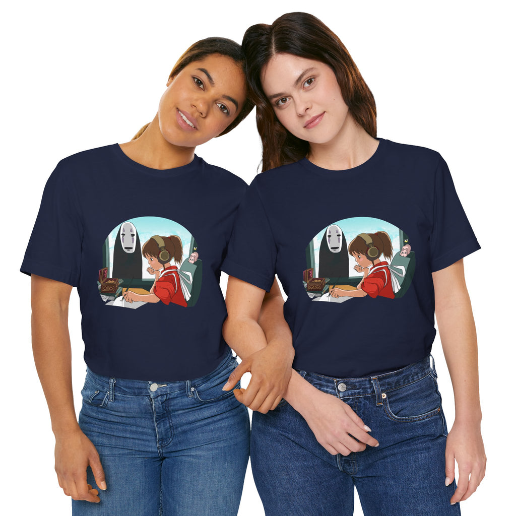 Anime Lofi Music Spirited Session T‑Shirt