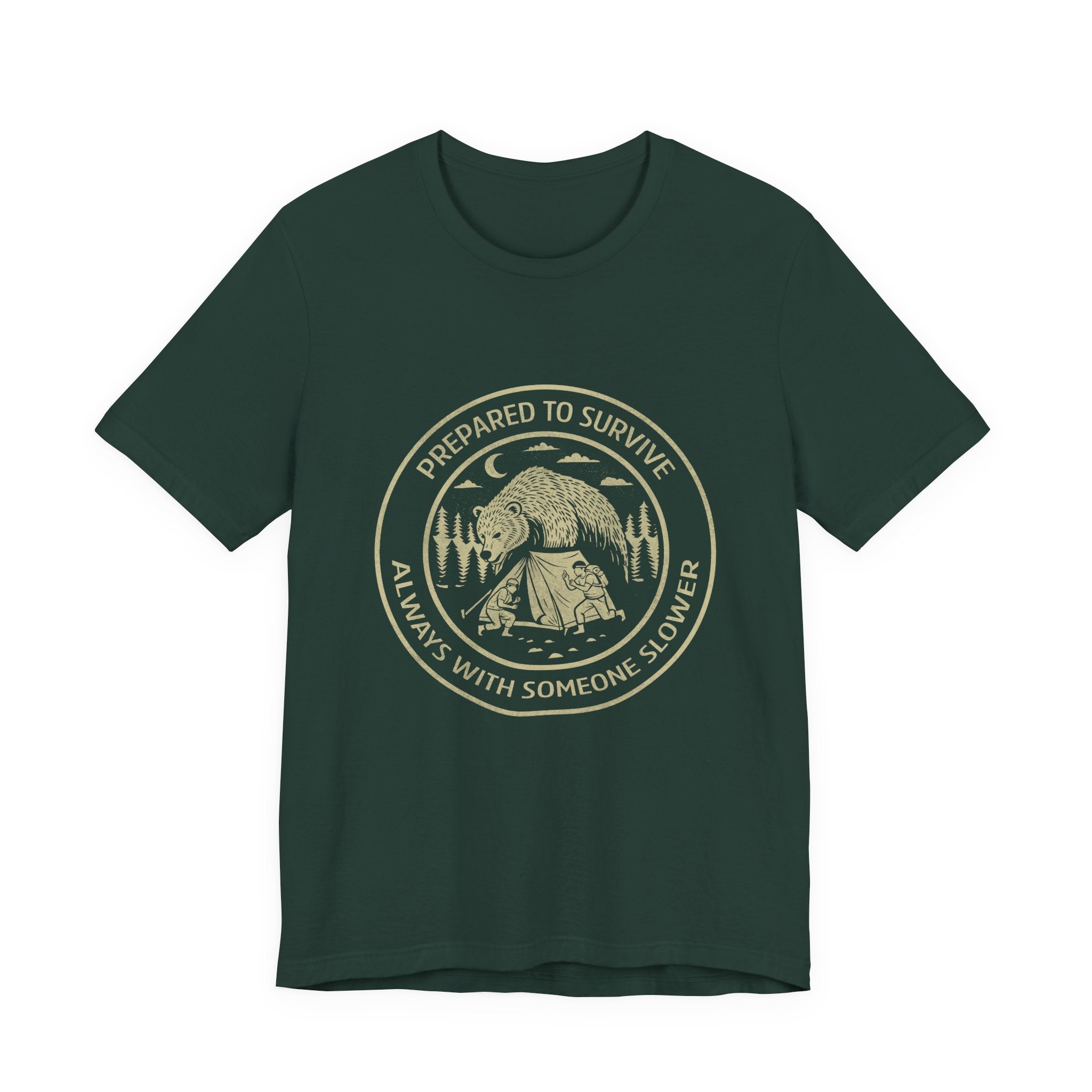Prepared to Survive Camping T-Shirt