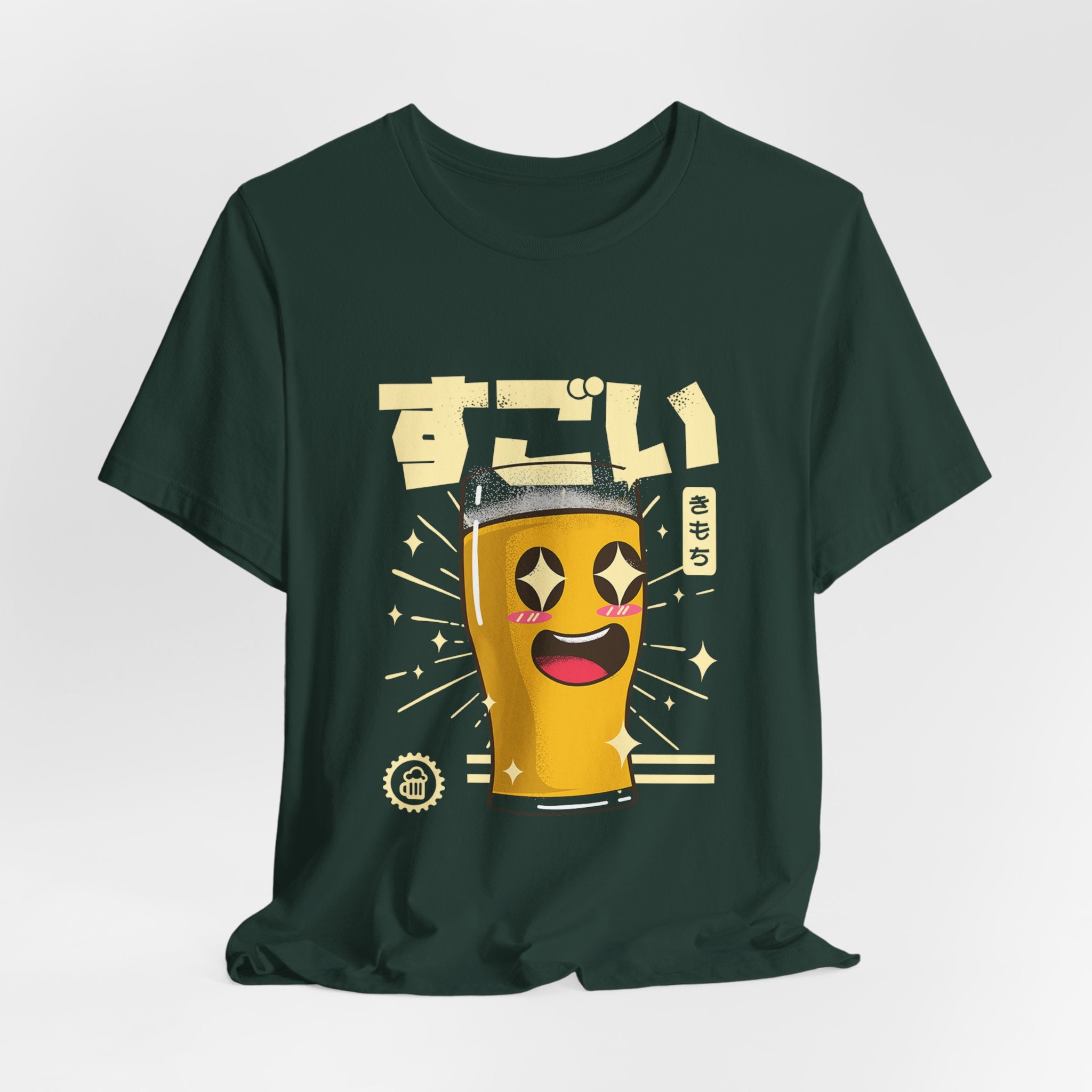 "Sugoi" Kawaii Beer Glass T‑Shirt
