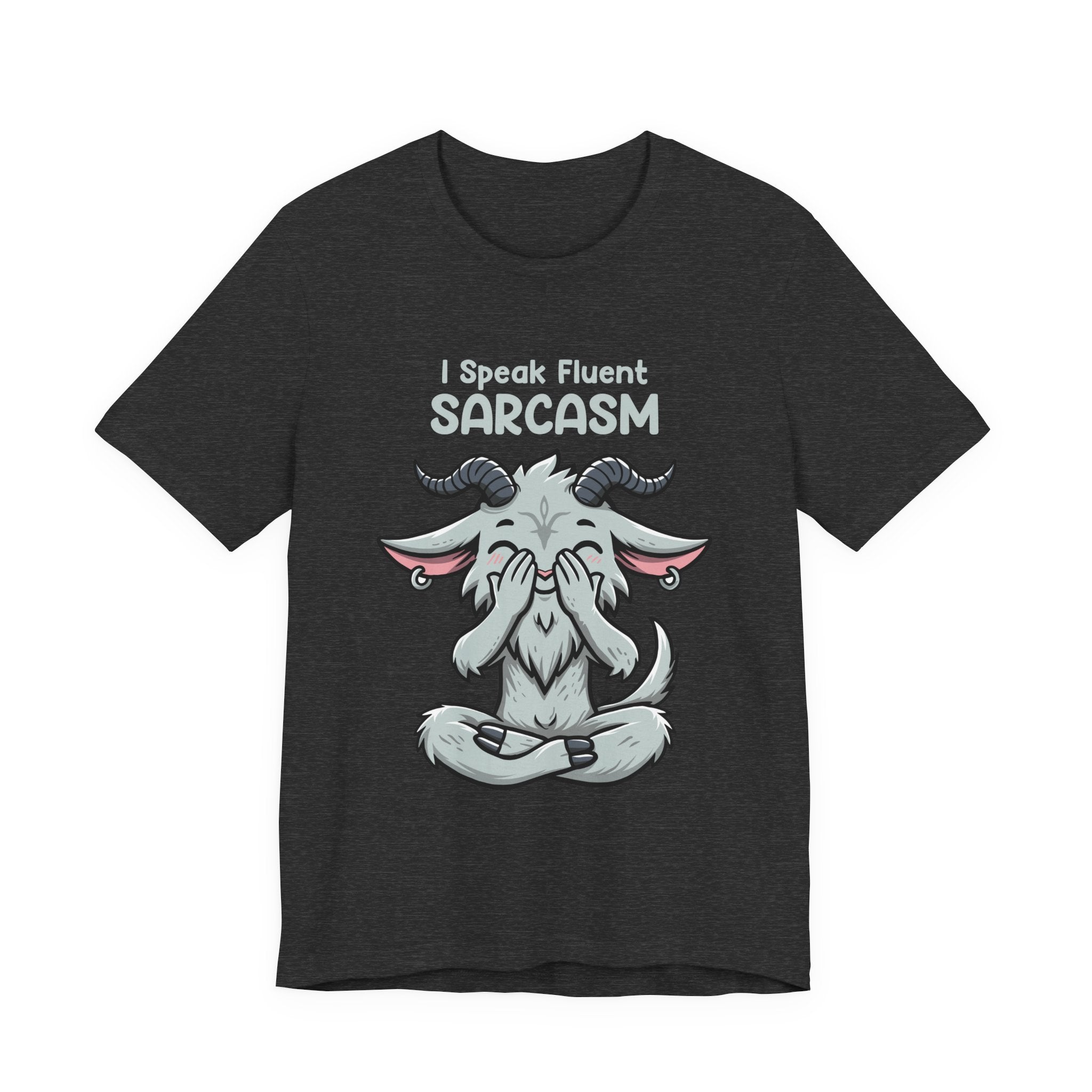 I Speak Fluent Sarcasm Goat T-Shirt