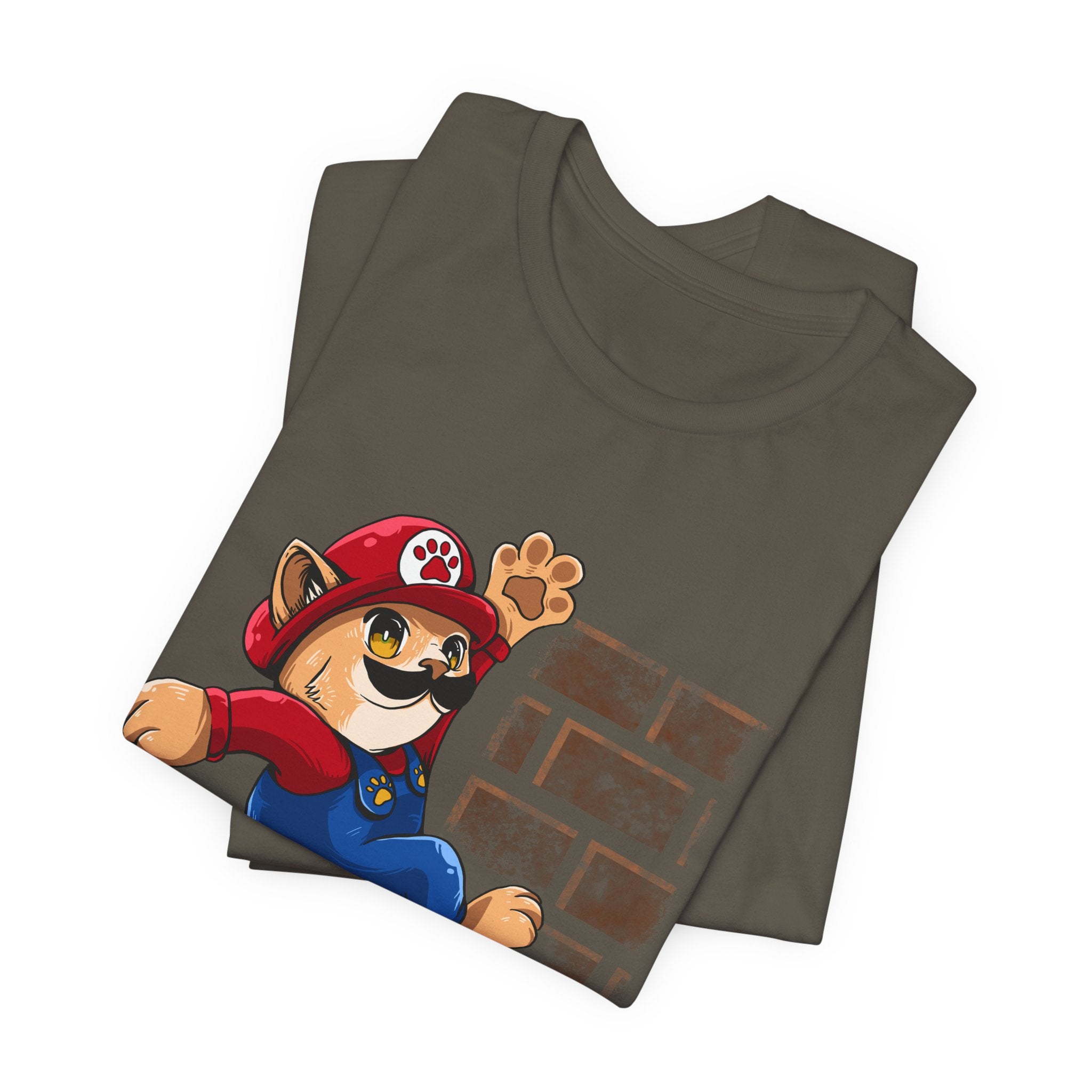 Meowrio Cat Gamer T-Shirt