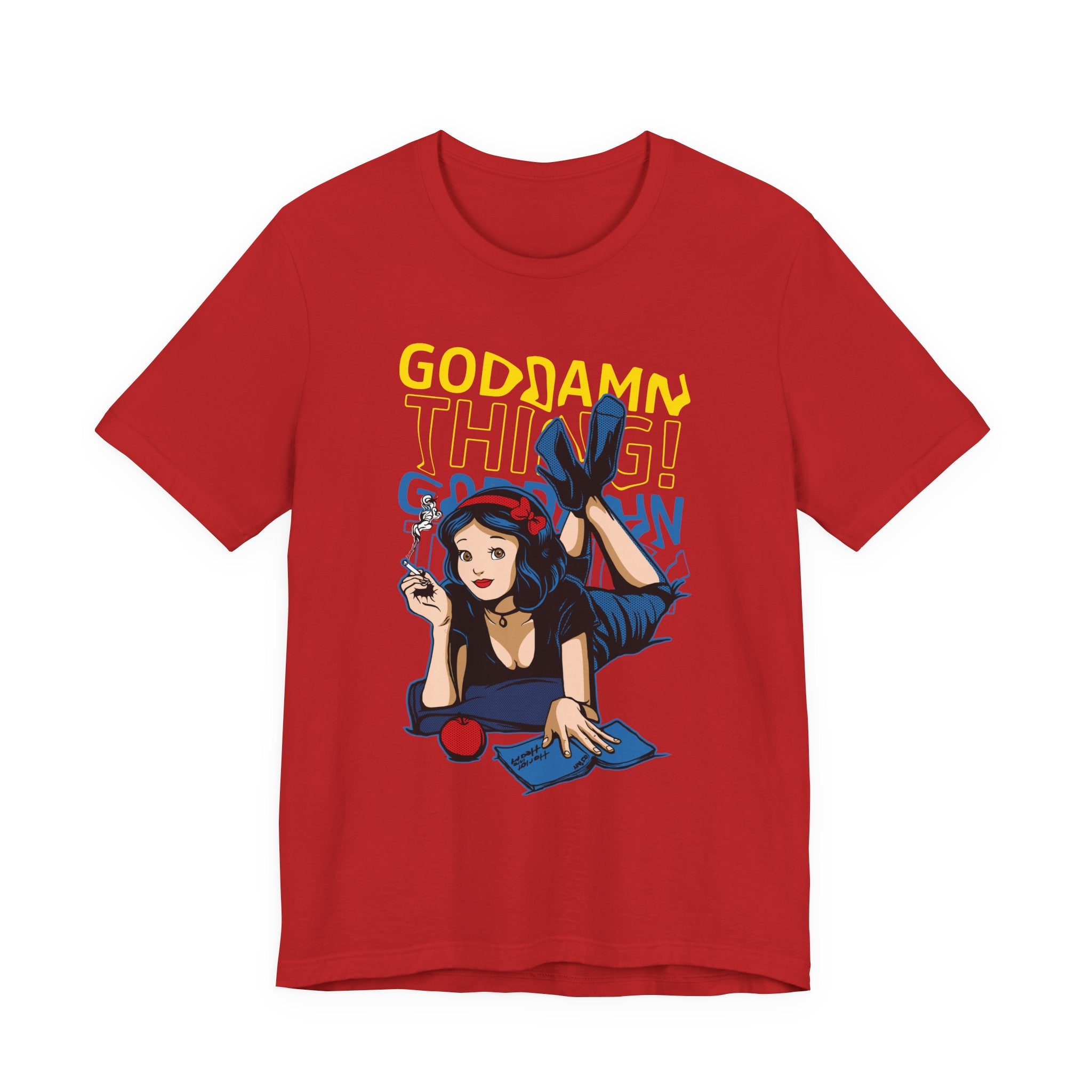 Fiction Parody Snow White Pop Culture T-Shirt