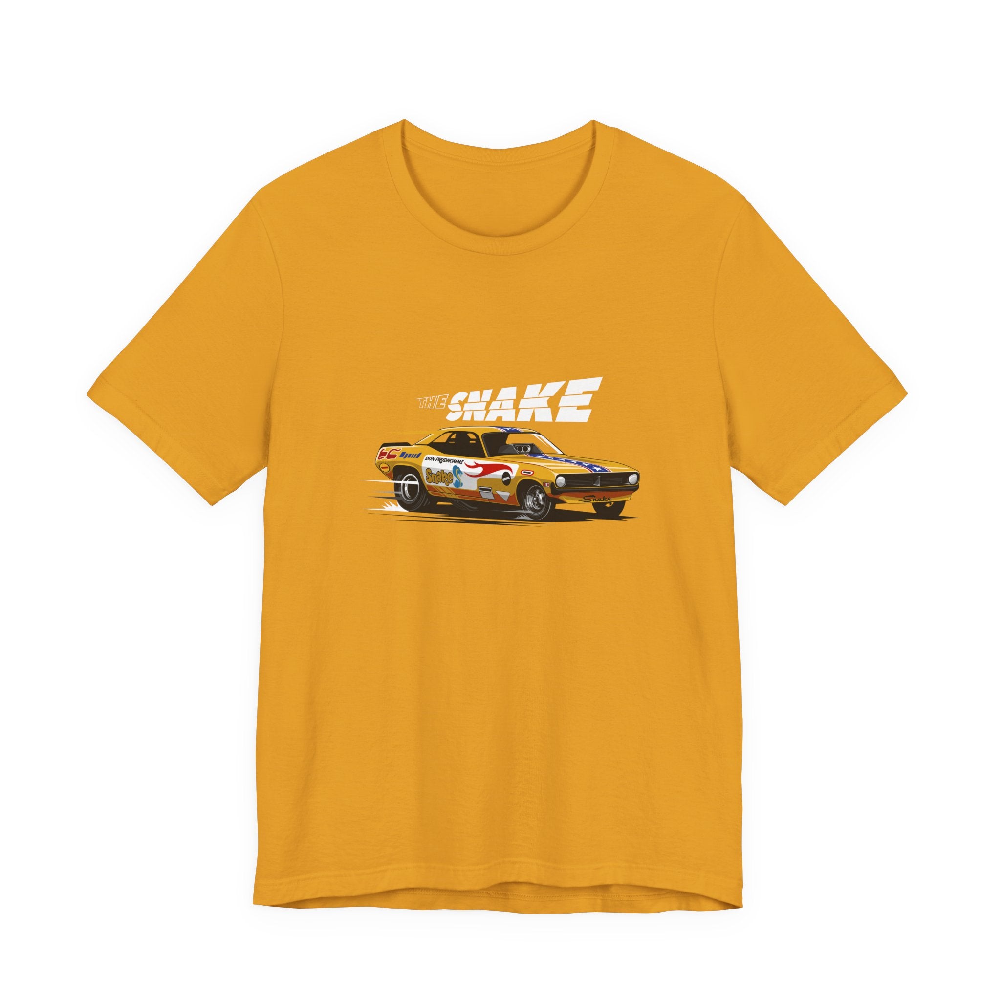 The Snake Muscle Car Racing Graphic T-Shirt