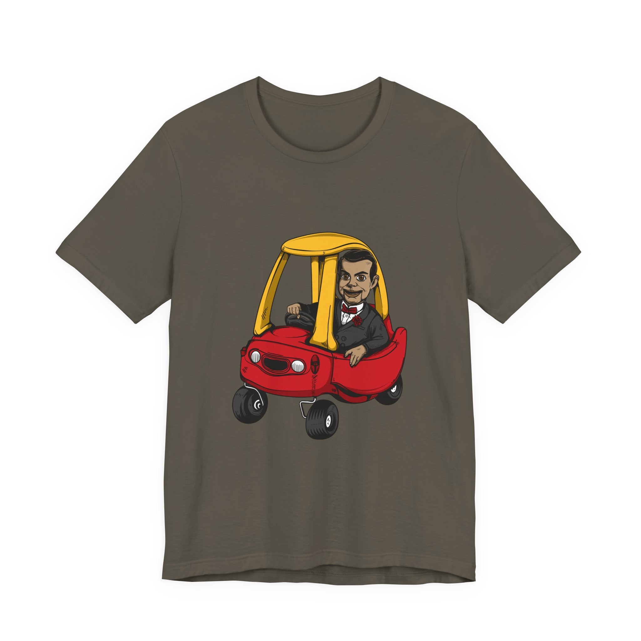 Slappy Driving Red Cozy Coupe Funny T‑Shirt