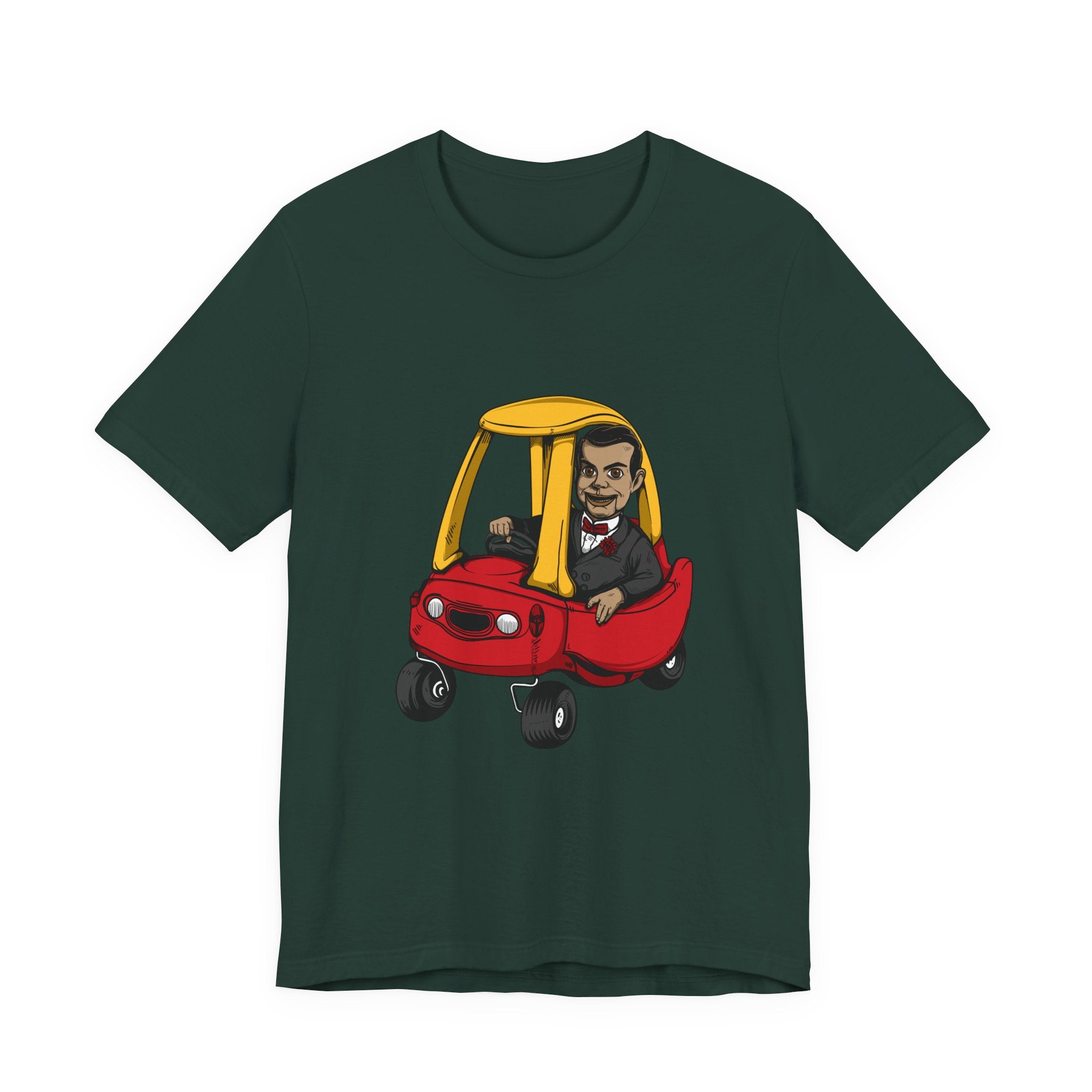 Slappy Driving Red Cozy Coupe Funny T‑Shirt