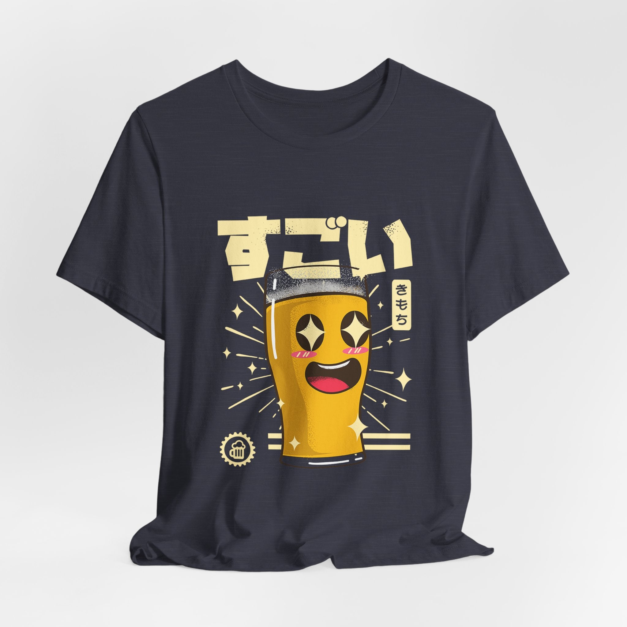 "Sugoi" Kawaii Beer Glass T‑Shirt