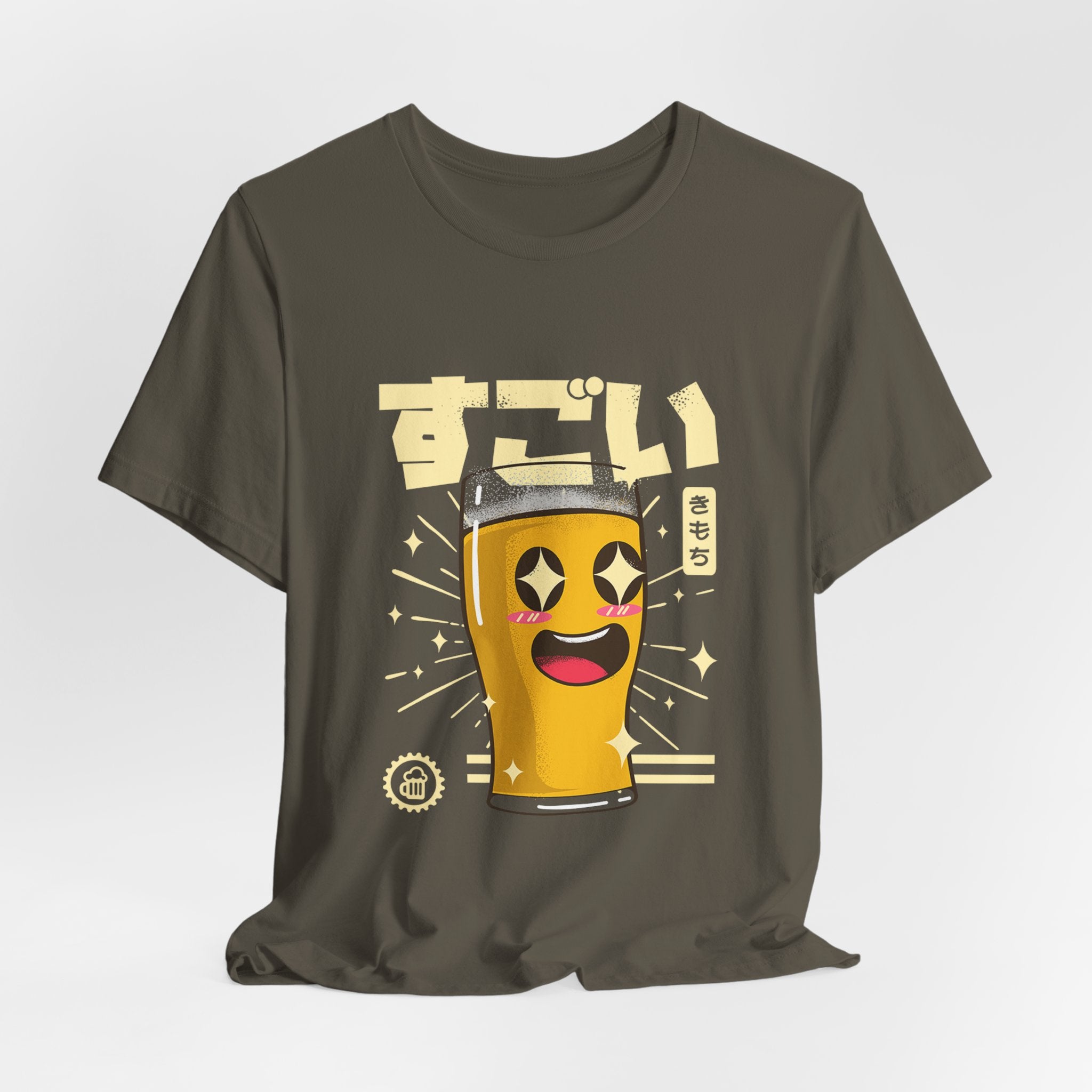 "Sugoi" Kawaii Beer Glass T‑Shirt