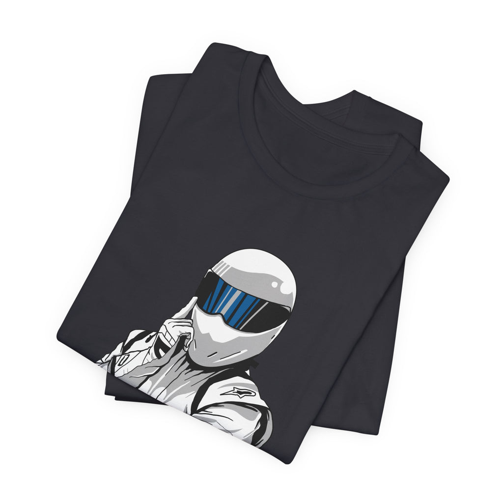 Stig Racing Helmet Motorsport Humor T-Shirt
