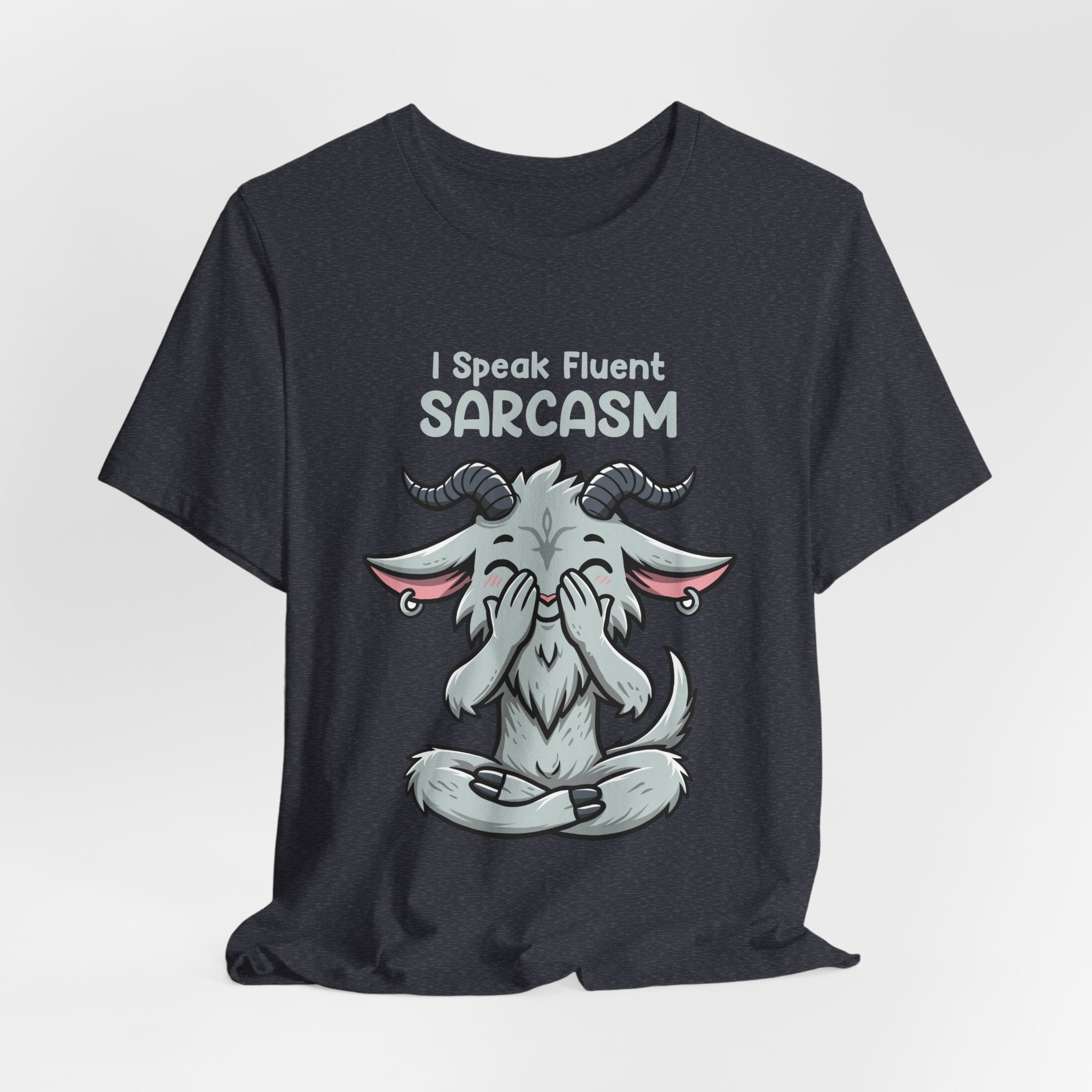 I Speak Fluent Sarcasm Goat T-Shirt