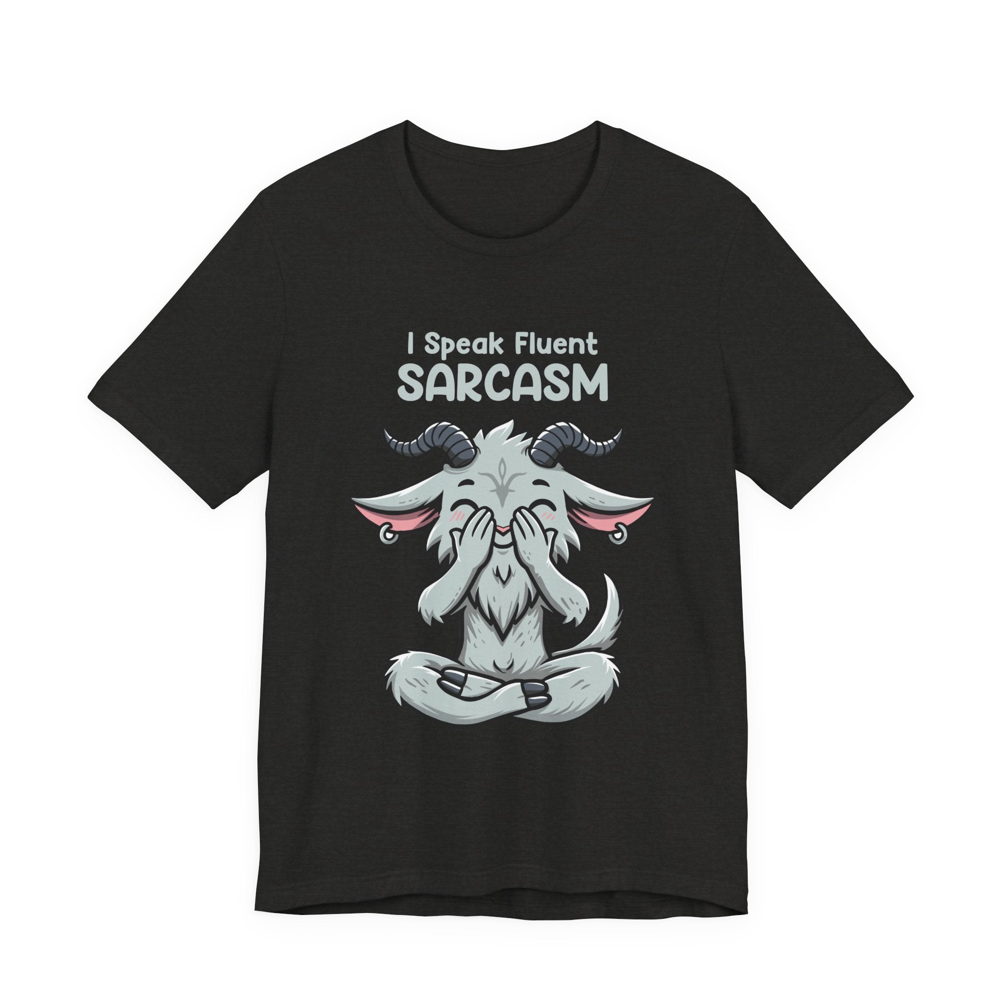 I Speak Fluent Sarcasm Goat T-Shirt