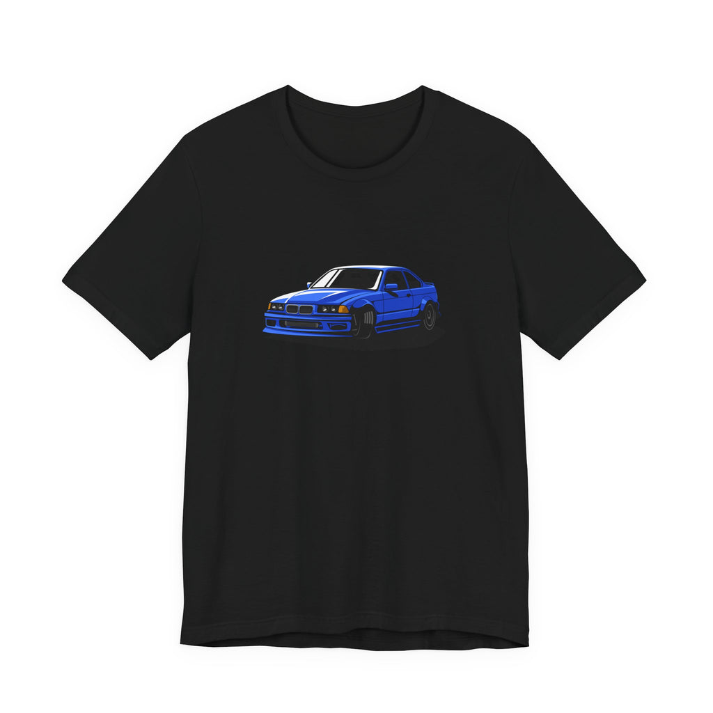 Classic Blue Bimmer Sports Car Racing T-Shirt